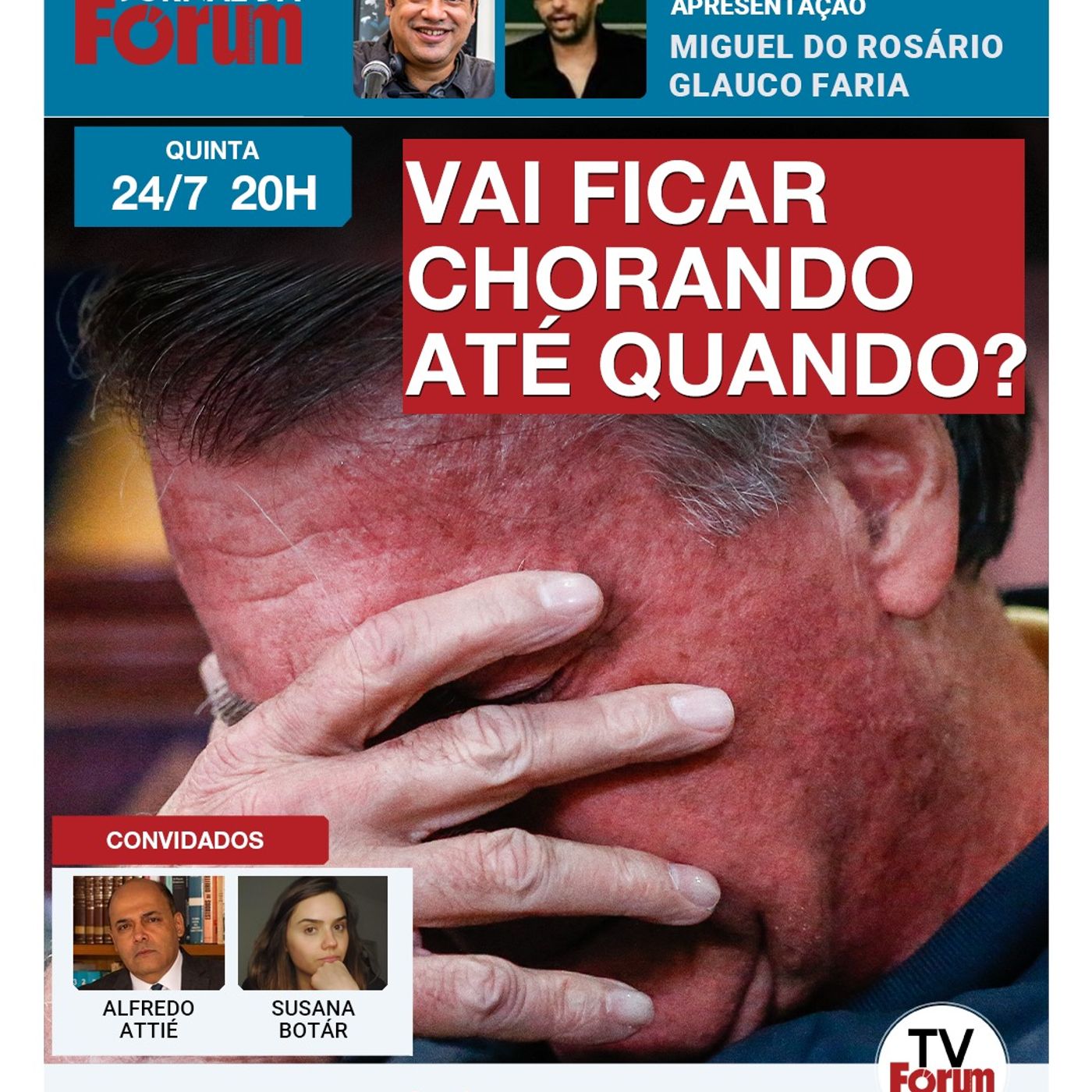 Bolsonaro chora de desespero | Lula sobe o tom contra Trump | 24.07.25 episode artwork