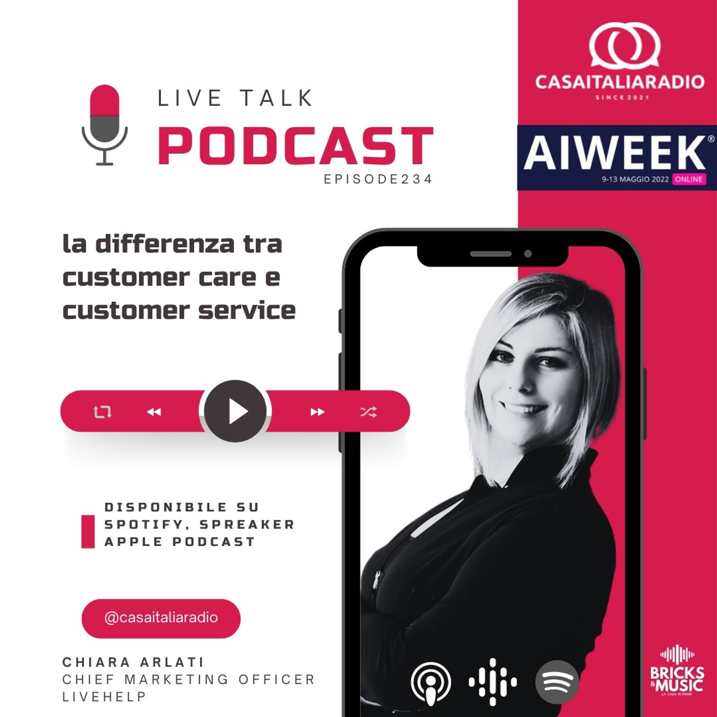 BM - Puntata N. 234 - Differenza tra customer care e customer service episode artwork