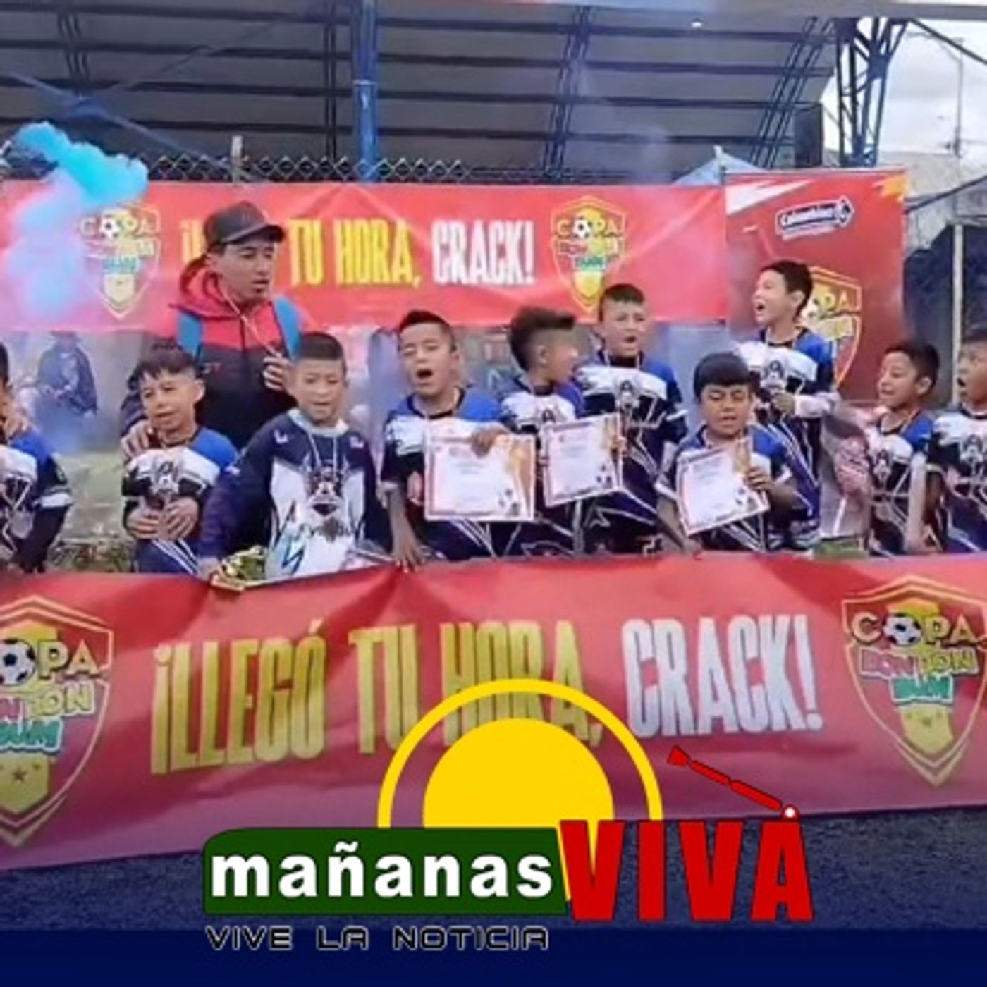 Padres de familia Escuela de fútbol RADI FC – Buscan recursos para viajar a Roldanillo Valle del Cauca a otra Fase Copa Bon Bon Bum