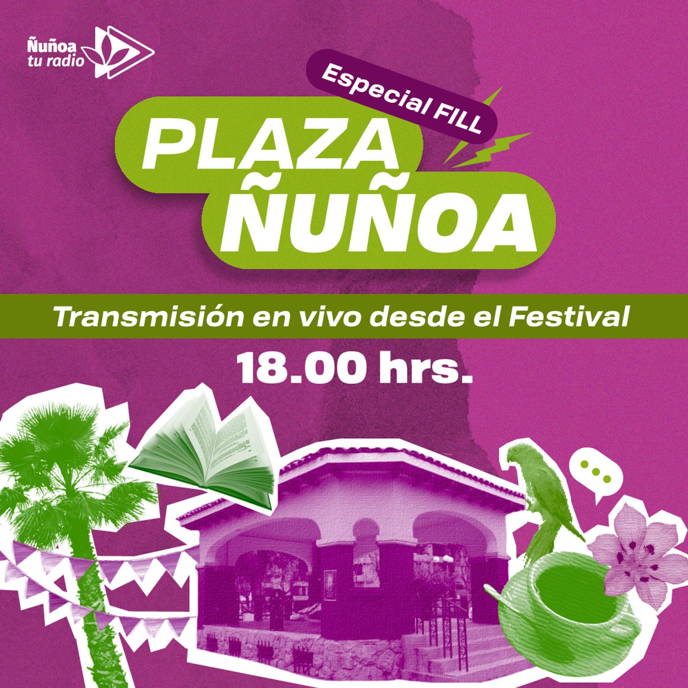 Plaza Ñuñoa - Especial FILL 2024 podcast artwork