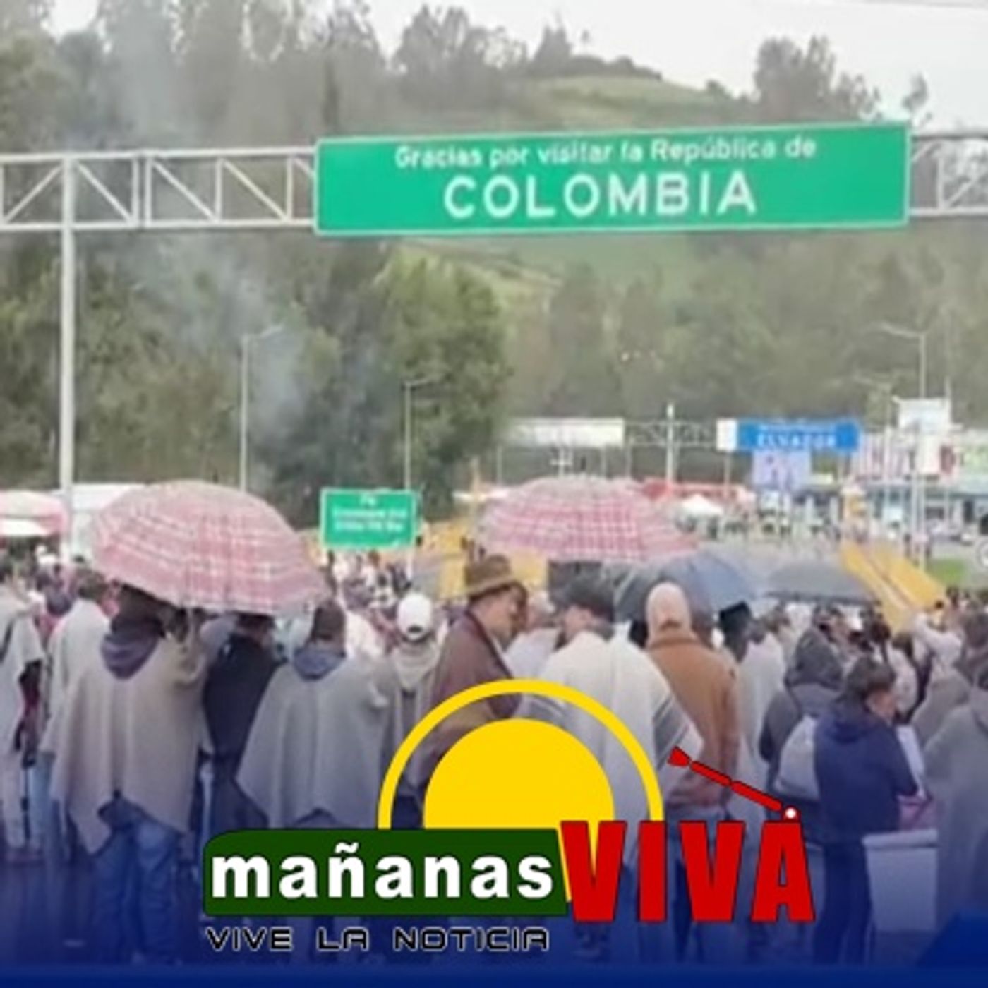 Movilización de Autoridades indígenas tras demolición de dos puentes fronterizos