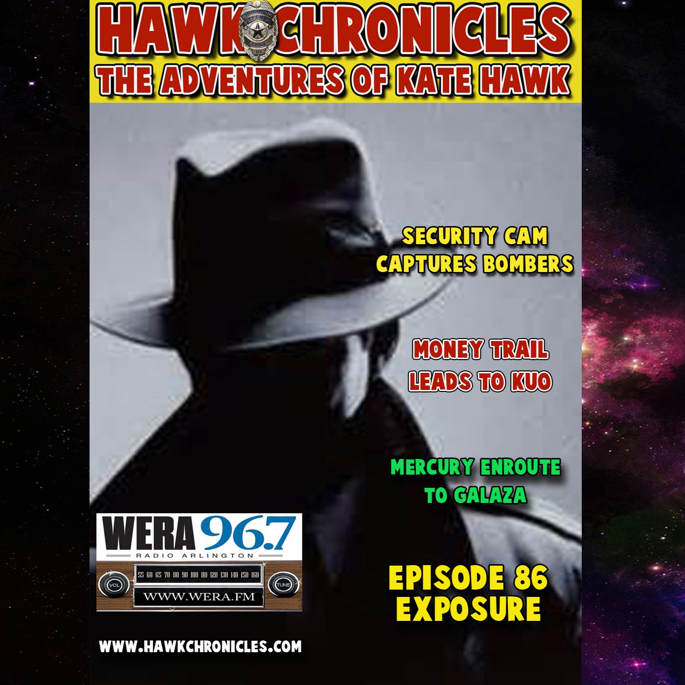 Episode 86 Hawk Chronicles "Exposure" episode artwork