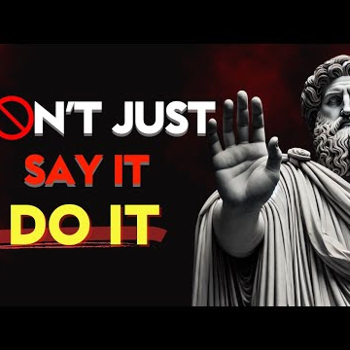 STOP Talking, START Doing _ Stoic Philosophy episode artwork