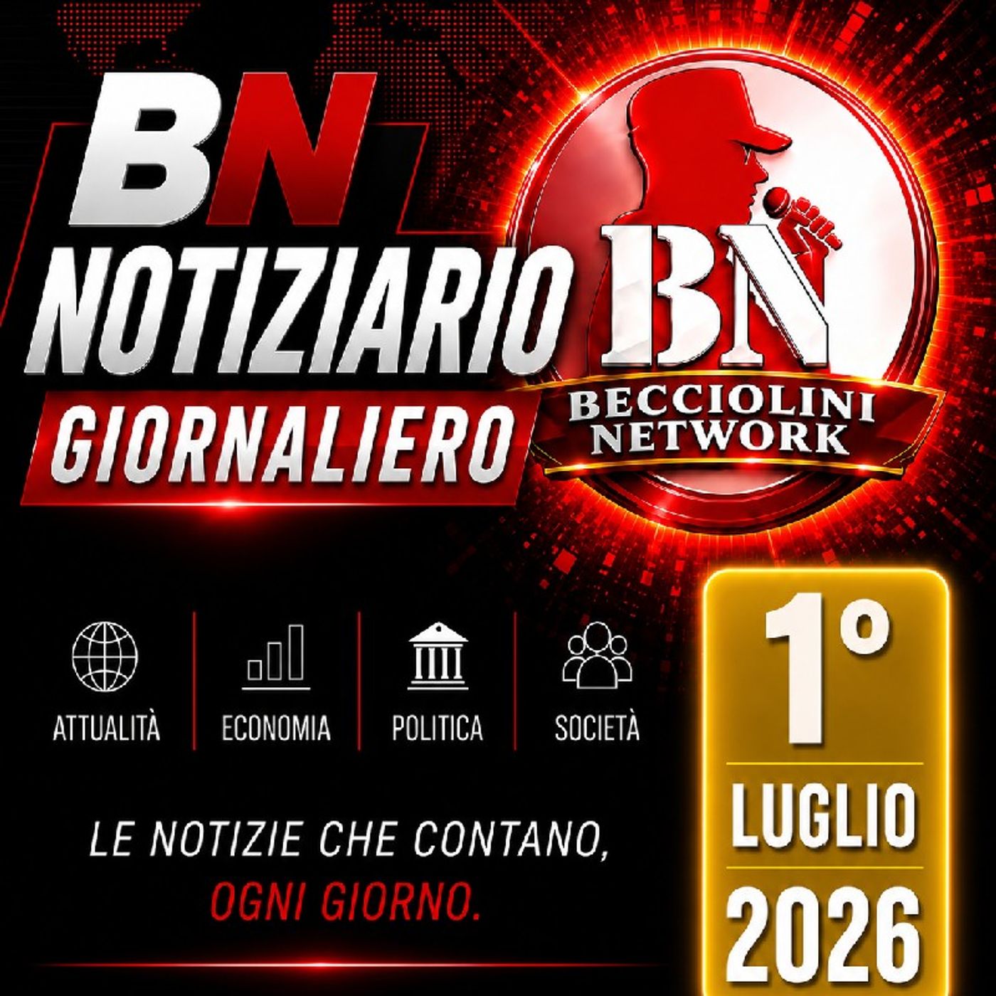 CAPIRE PRIMA DI CREDERE | Notiziario del mattino - del 1° Luglio 2026 episode artwork