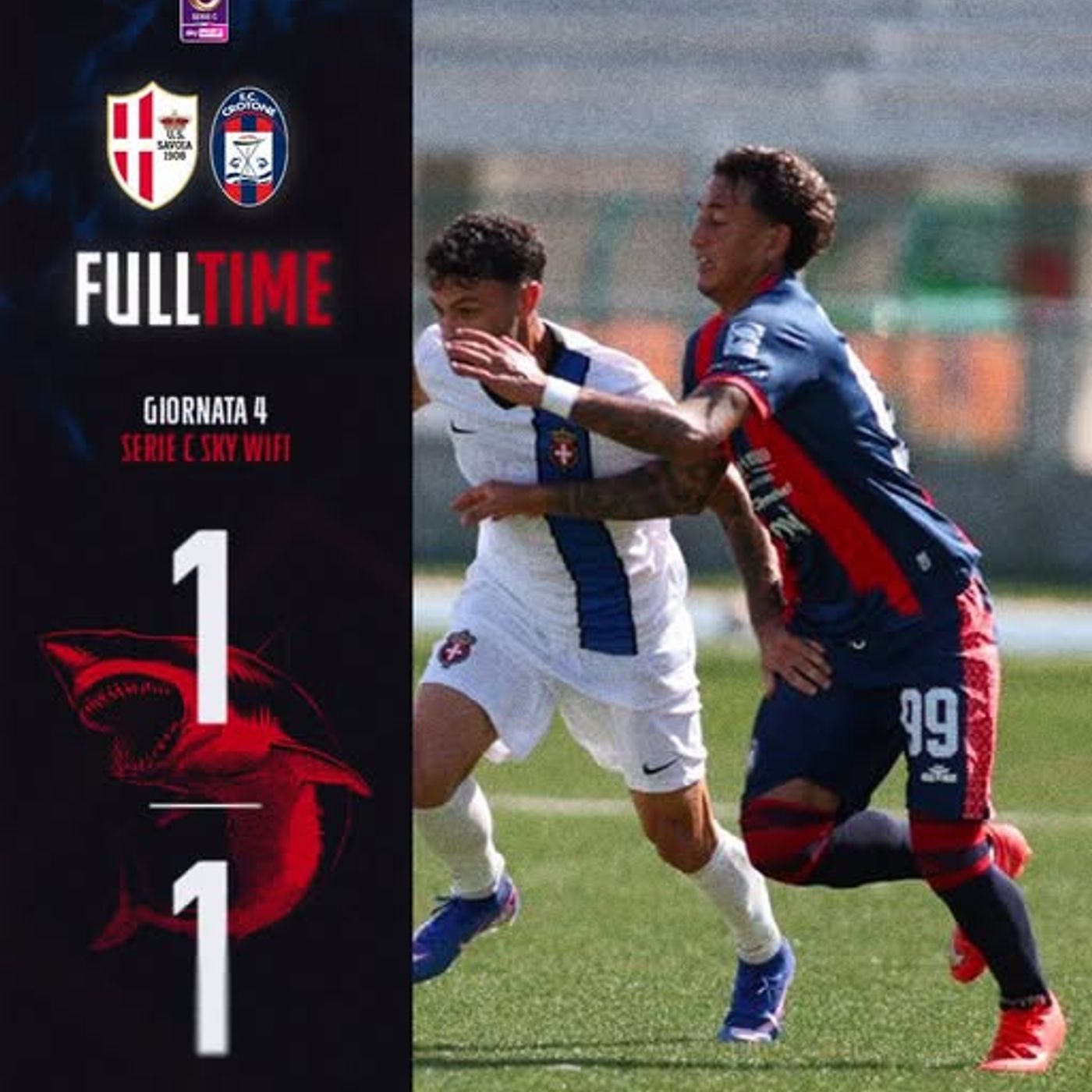 M91CROTONE: Il Crotone con A. Milano - 4° T. C G. C SAVOIA 1 CROTONE 1 episode artwork
