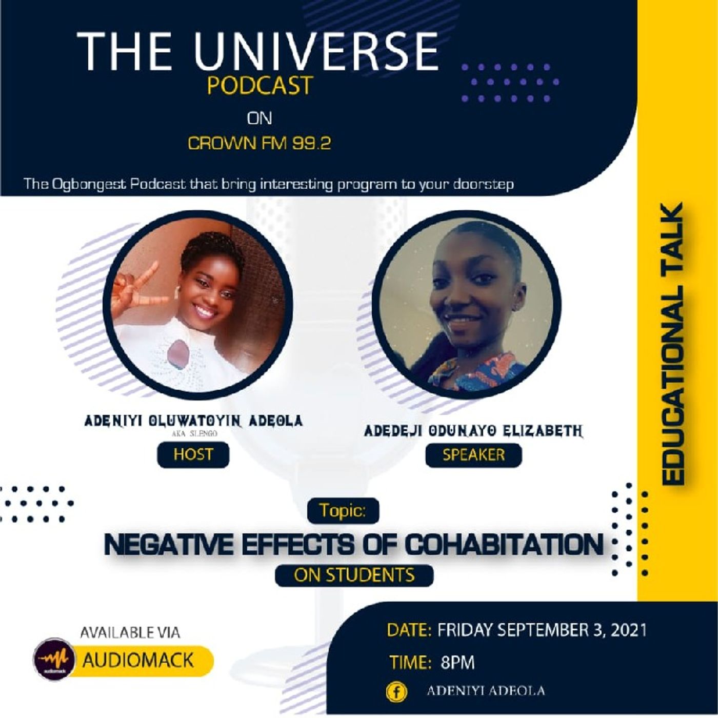 Adeniyi Oluwatoyin Adeola\'s podcast