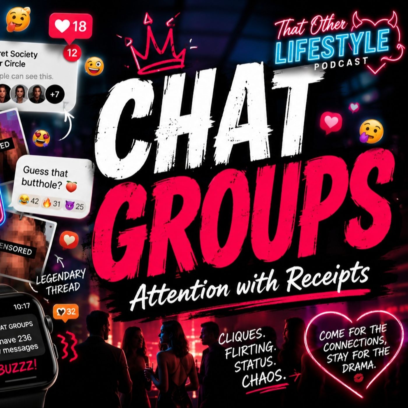 Chat Groups: Attention with Receipts episode artwork