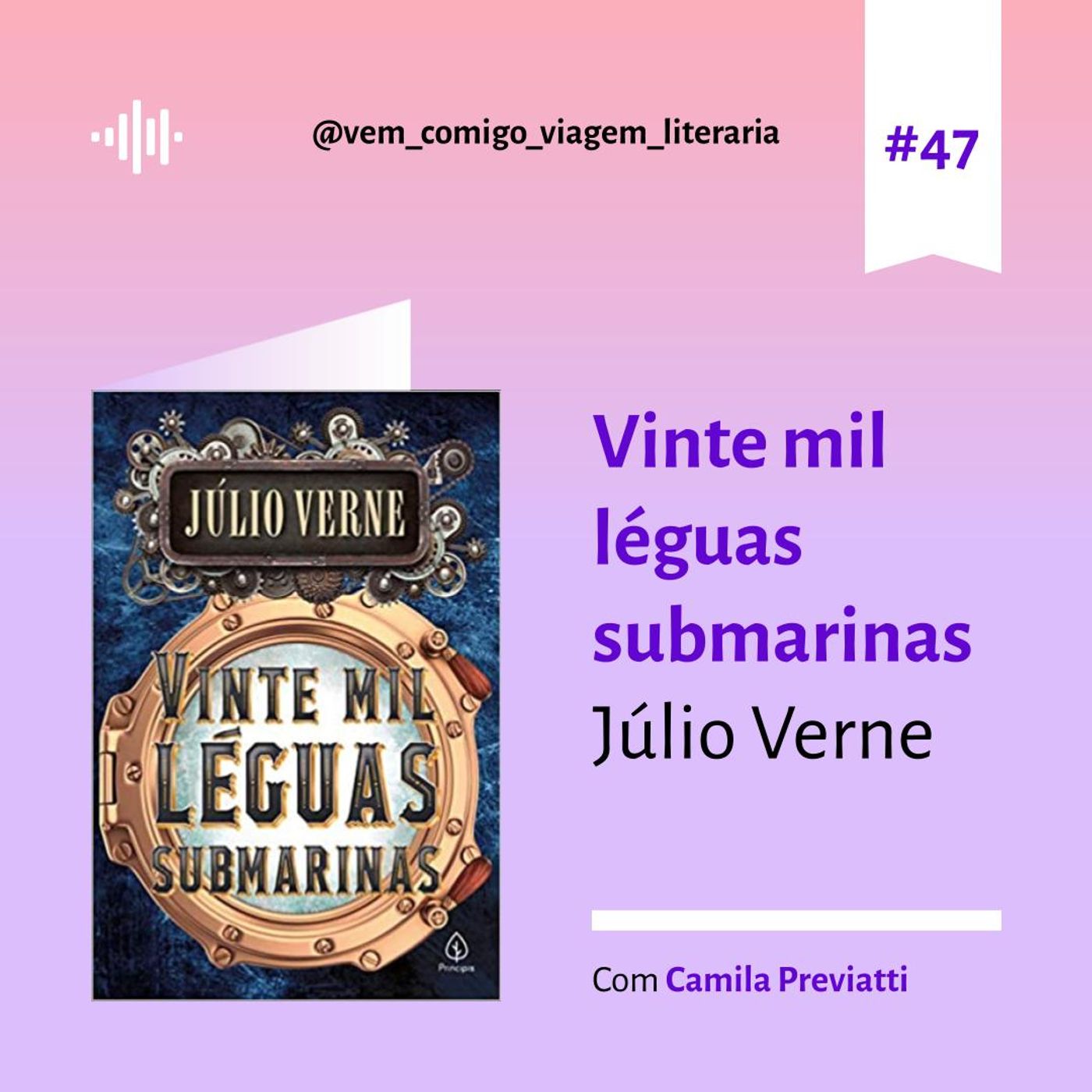 Vem comigo: uma viagem literária