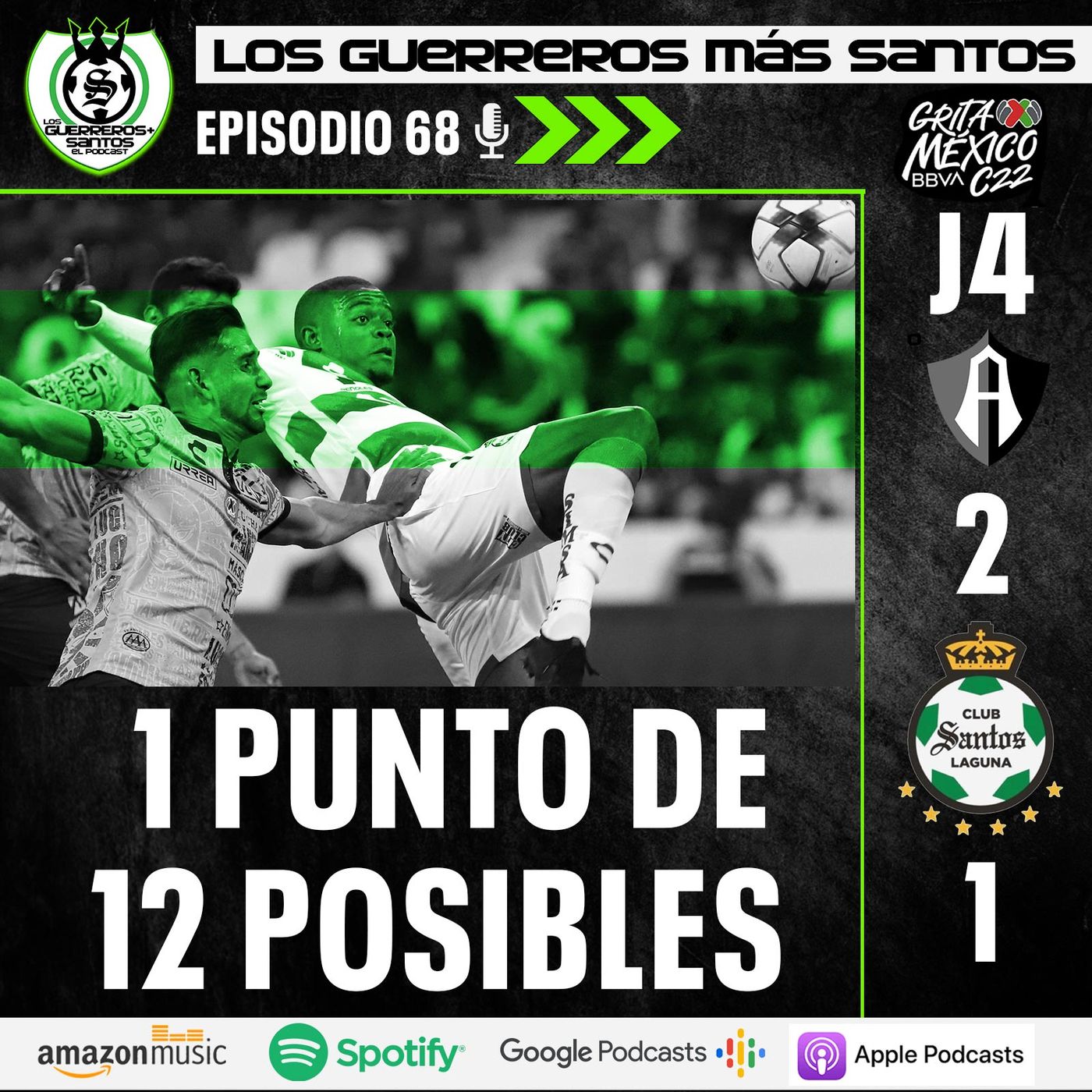 Los Guerreros Más Santos - Podcast 100% del Santos Laguna