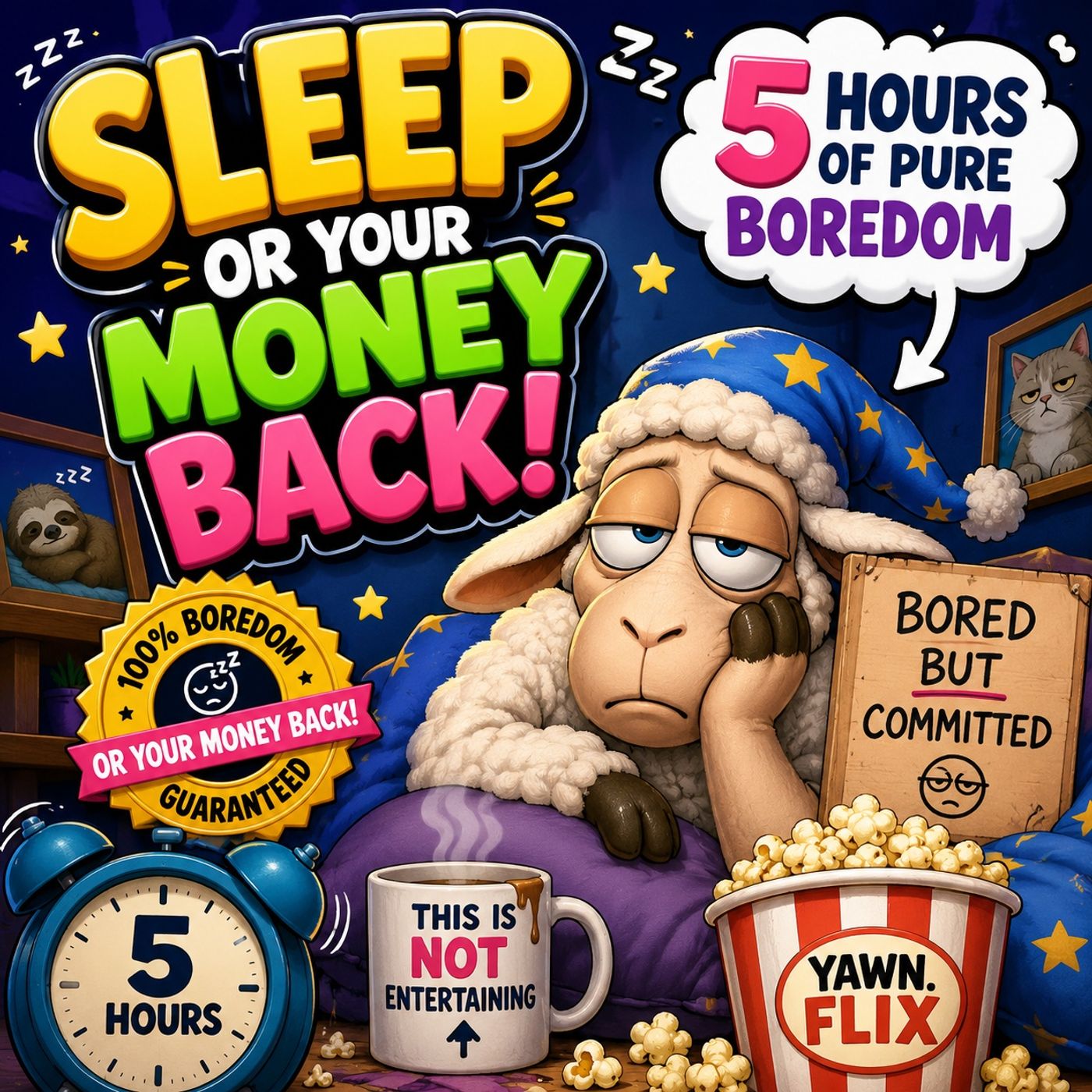 Sleep Or Your Money Back! | 5 Hours Of Pure Boredom episode artwork