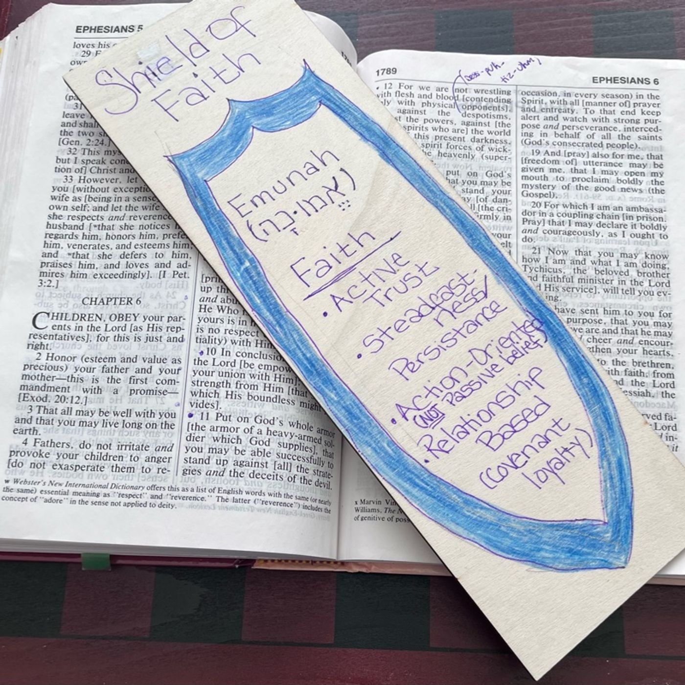 “Being God’s Vessel” Podcast:  “Shields Up?” episode artwork
