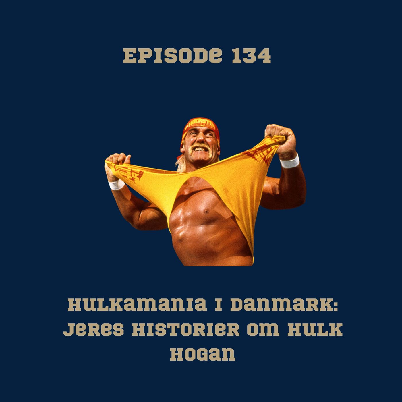 134. Hulkamania i Danmark: Jeres historier om Hulk Hogan episode artwork