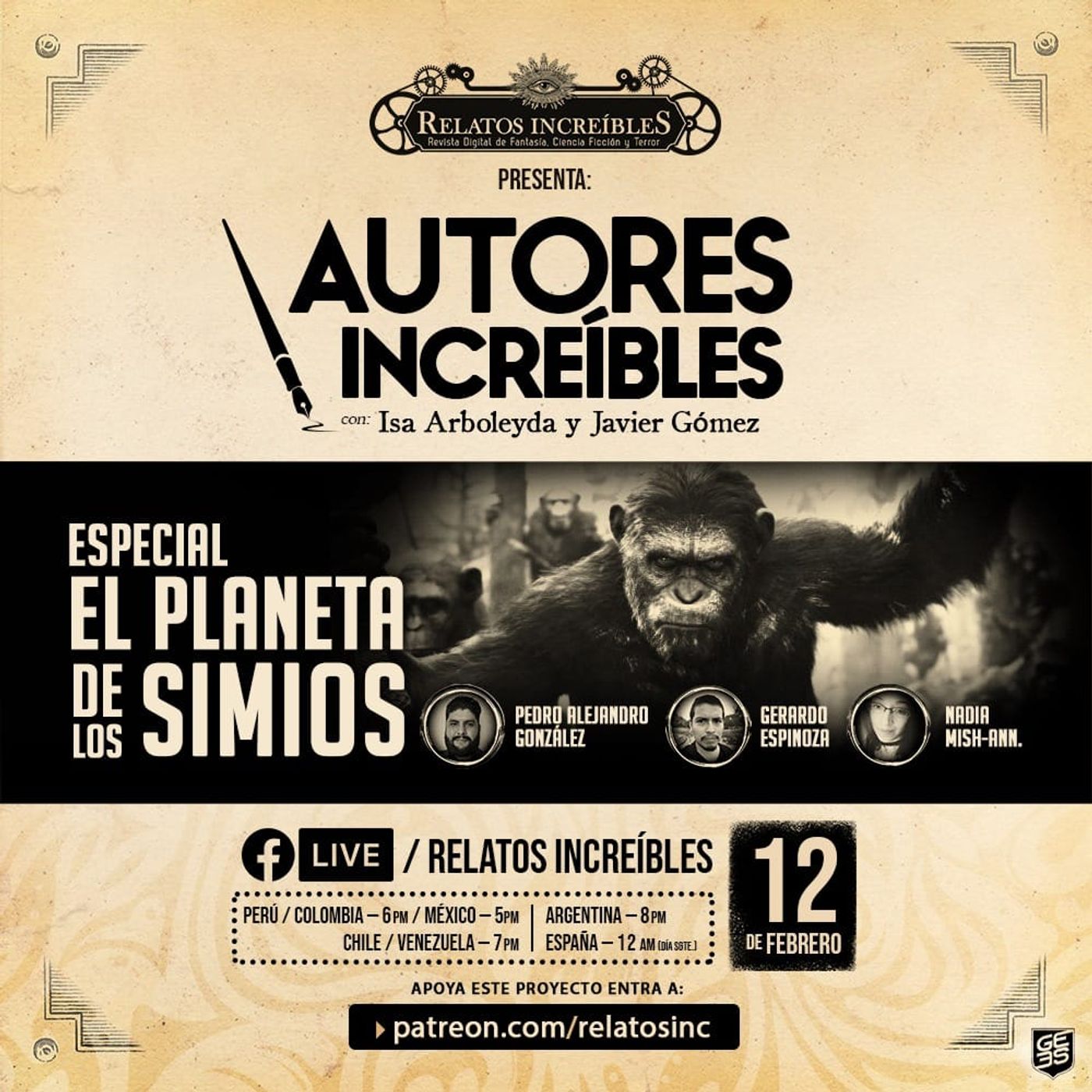 Autores Increíbles