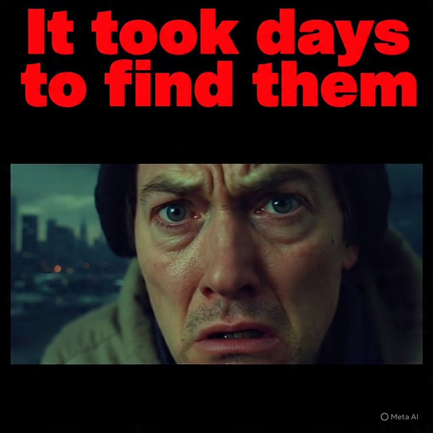 It took days to find them
