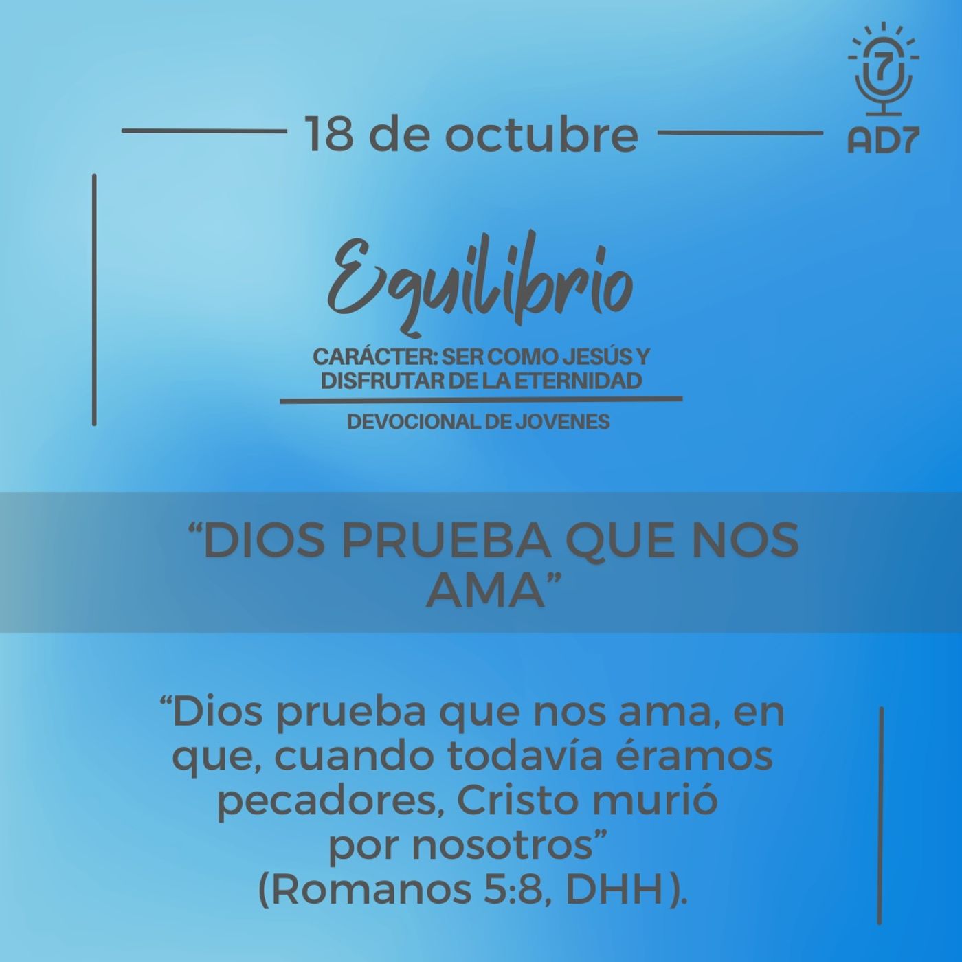 AD7 Devocional - Diferente / Inverso