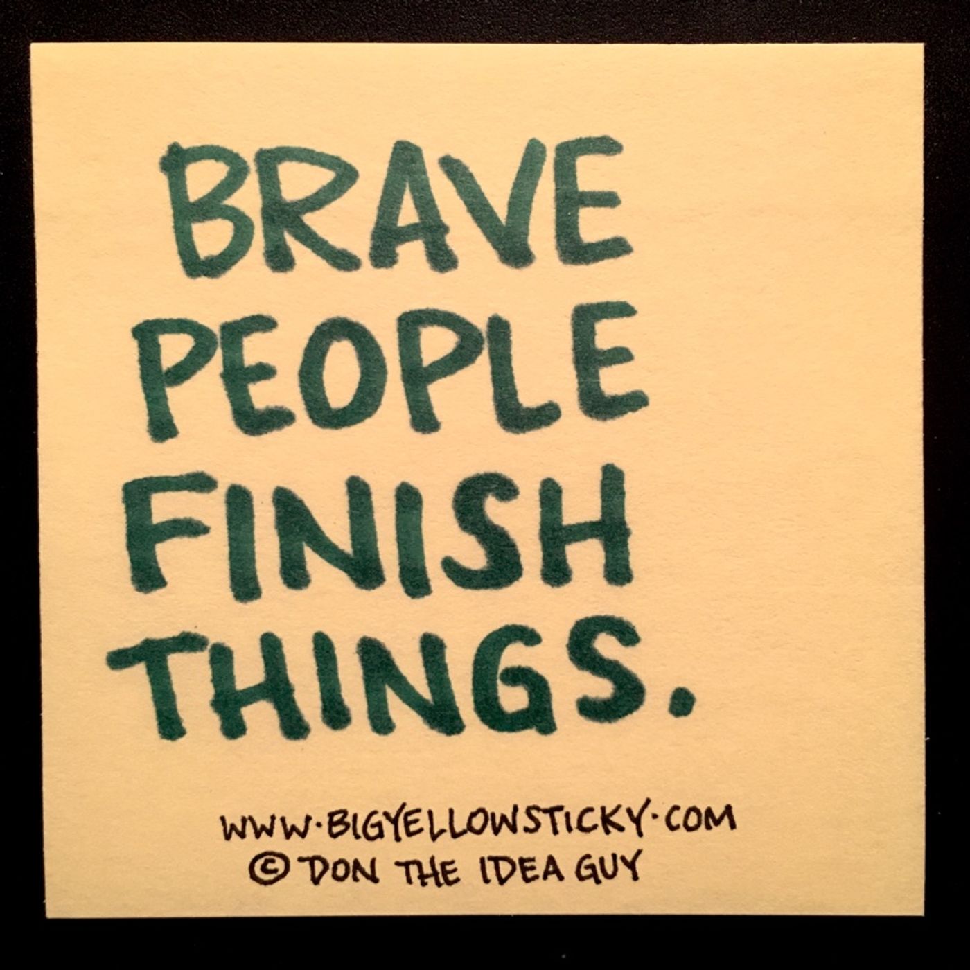 Brave Finish : BYS 086
