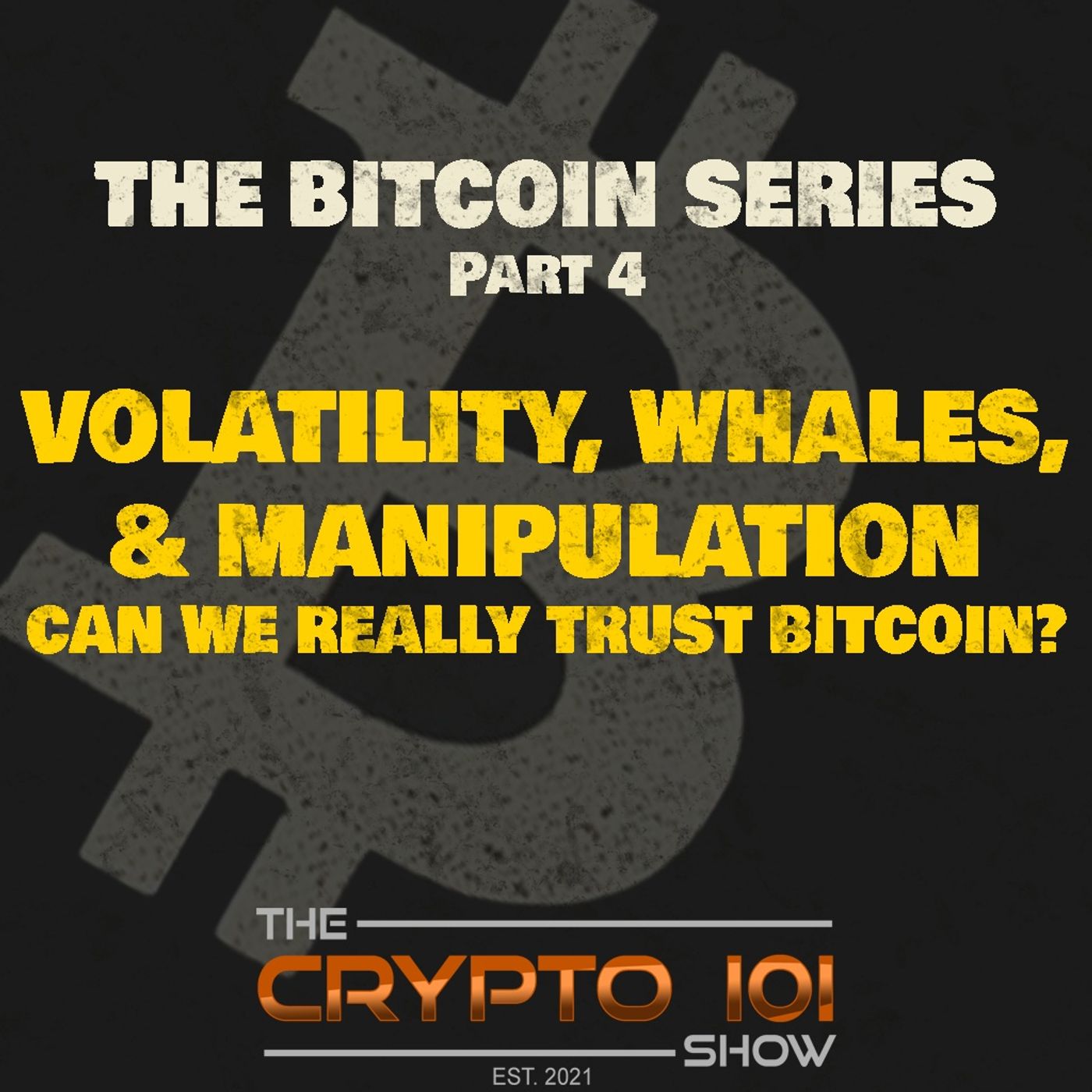 The Bitcoin Series - Part 4: Volatility, Whales, and Manipulation — Can We Really Trust Bitcoin? episode artwork