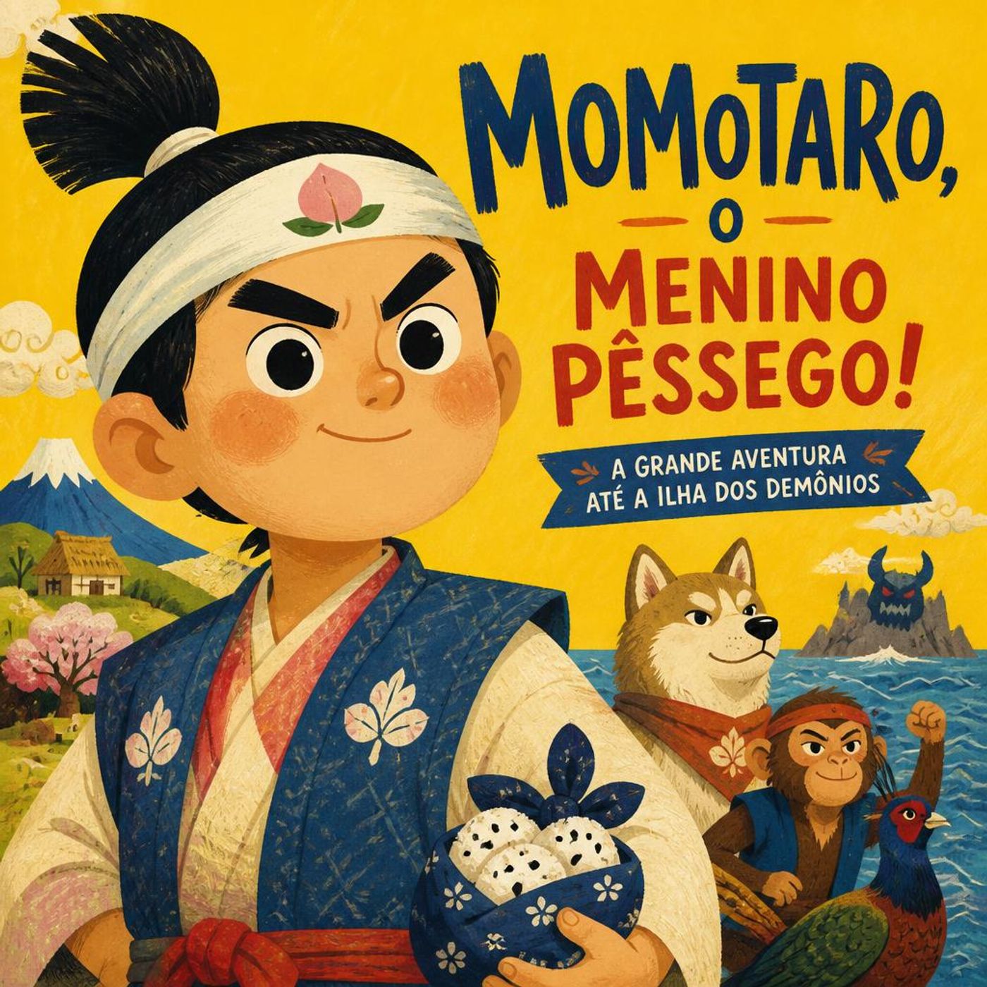 O Pequeno Momotaro e a Jornada Contra os Demônios da Ilha ｜ Lenda do Japão episode artwork