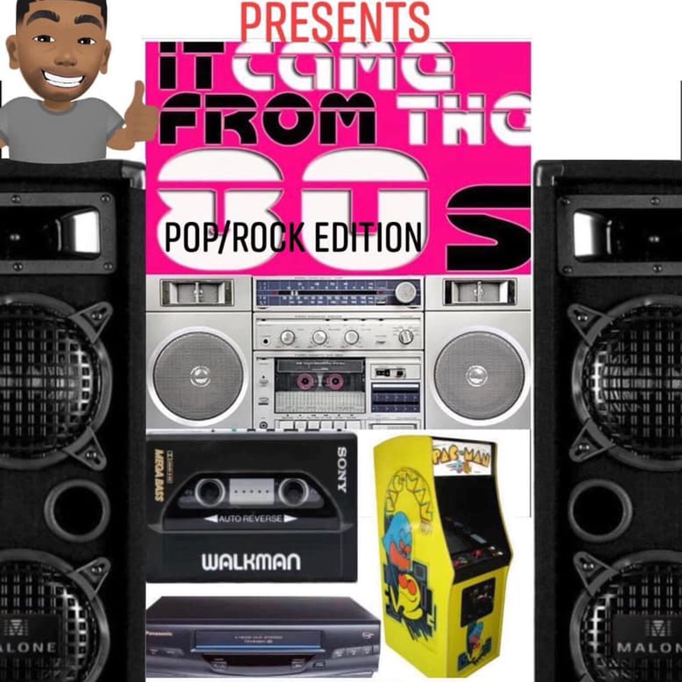 Dj Dockta Ill's IKMS It Came From The 80'S Part 1 episode artwork