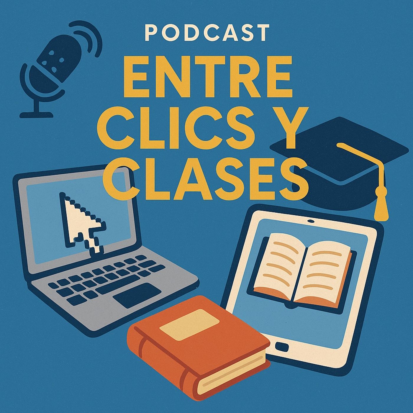 Entre clics y clases episode artwork