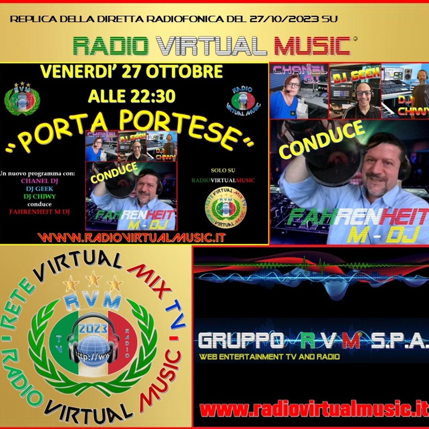 RADIO VIRTUAL MUSIC REPLICHE DIRETTE LIVE