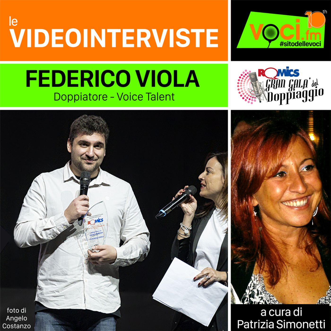 Gran Galà del Doppiaggio 2023: Federico Viola su VOCI.fm - clicca play e ascolta l'intervista episode artwork