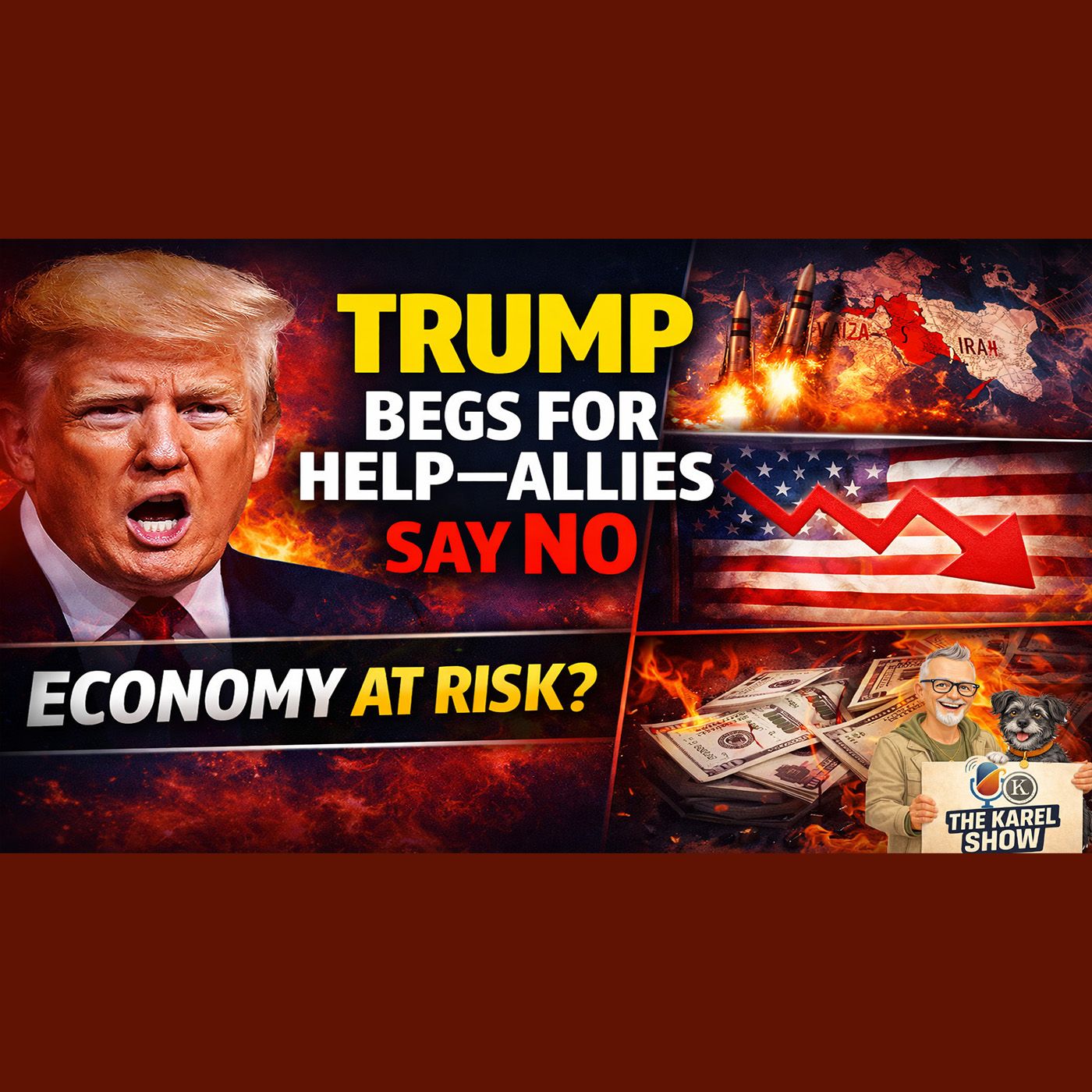 Trump Asks Allies for War Help — They Refuse | Economy at Risk? episode artwork
