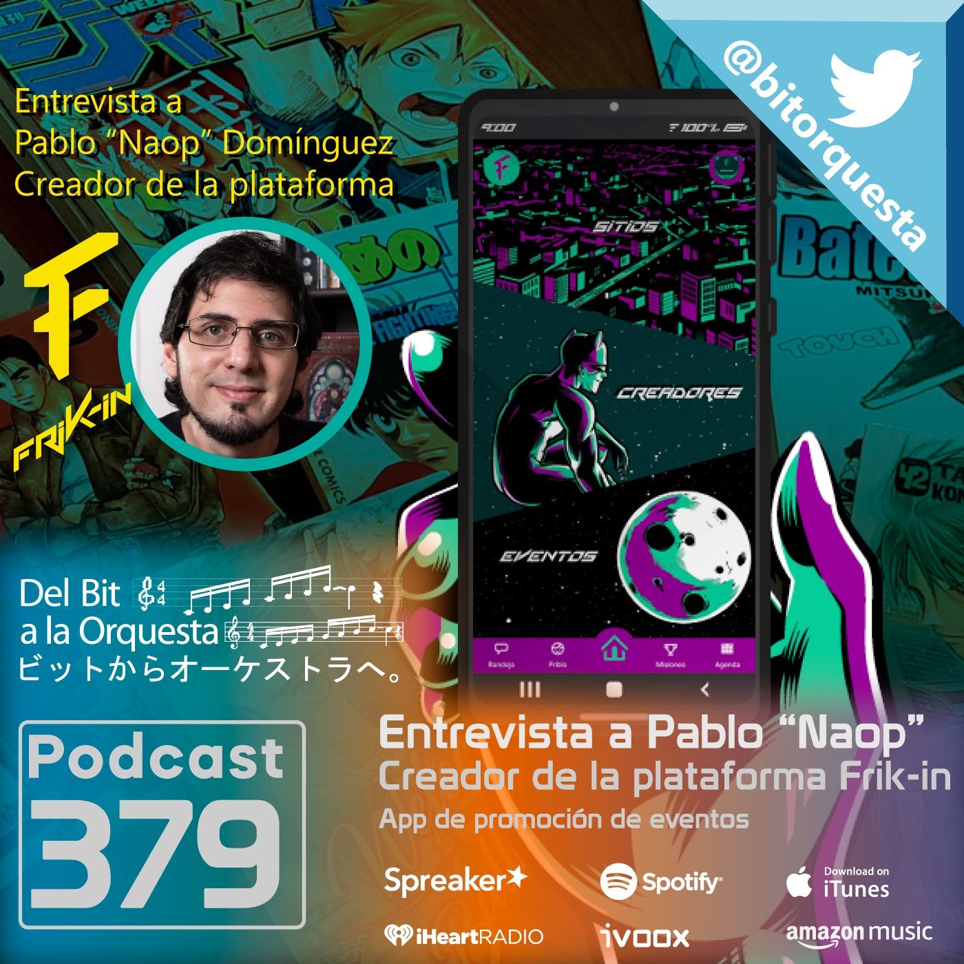 379 - Entrevista a Pablo "Naop" Creador de la App Frik-in episode artwork