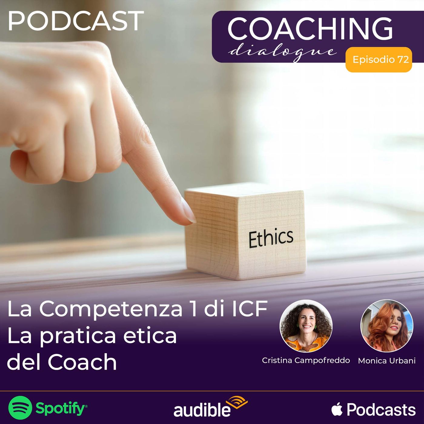 72. La Competenza 1 di ICF - La pratica etica del Coach episode artwork
