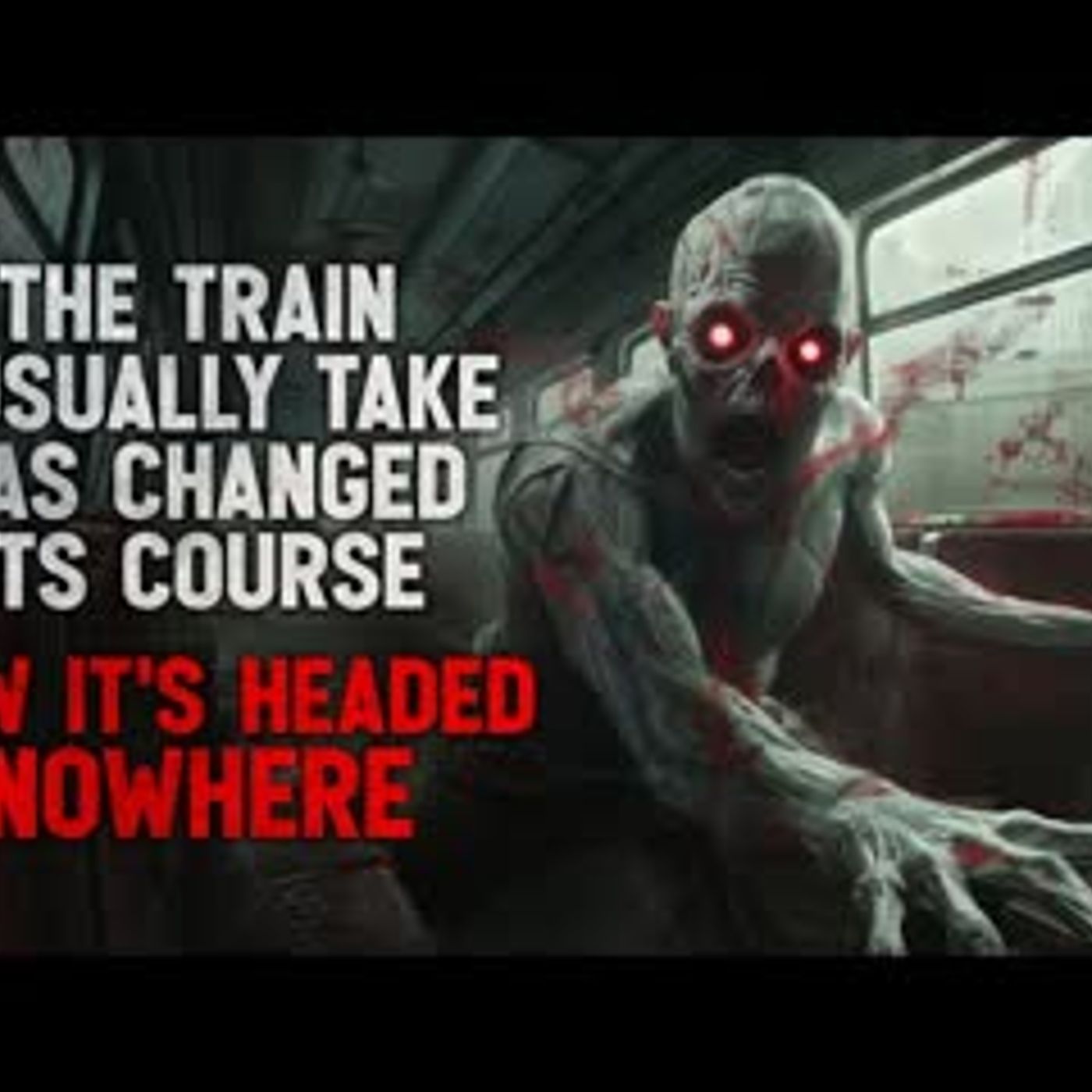 "The train I usually take has changed its course, it is now headed nowhere..."  Creepypasta