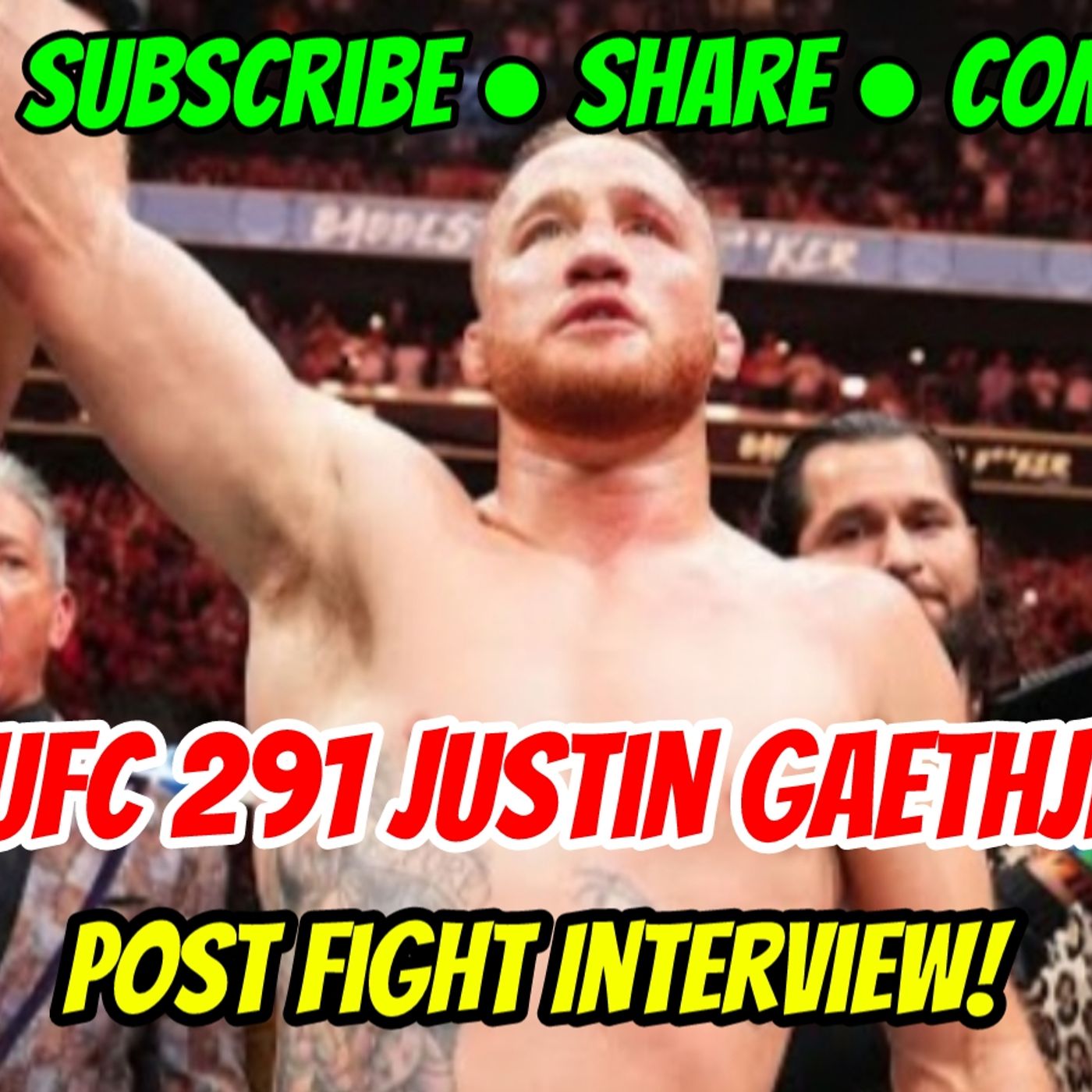 5☆ Justin Gaethje Octagon Interview UFC 291 episode artwork
