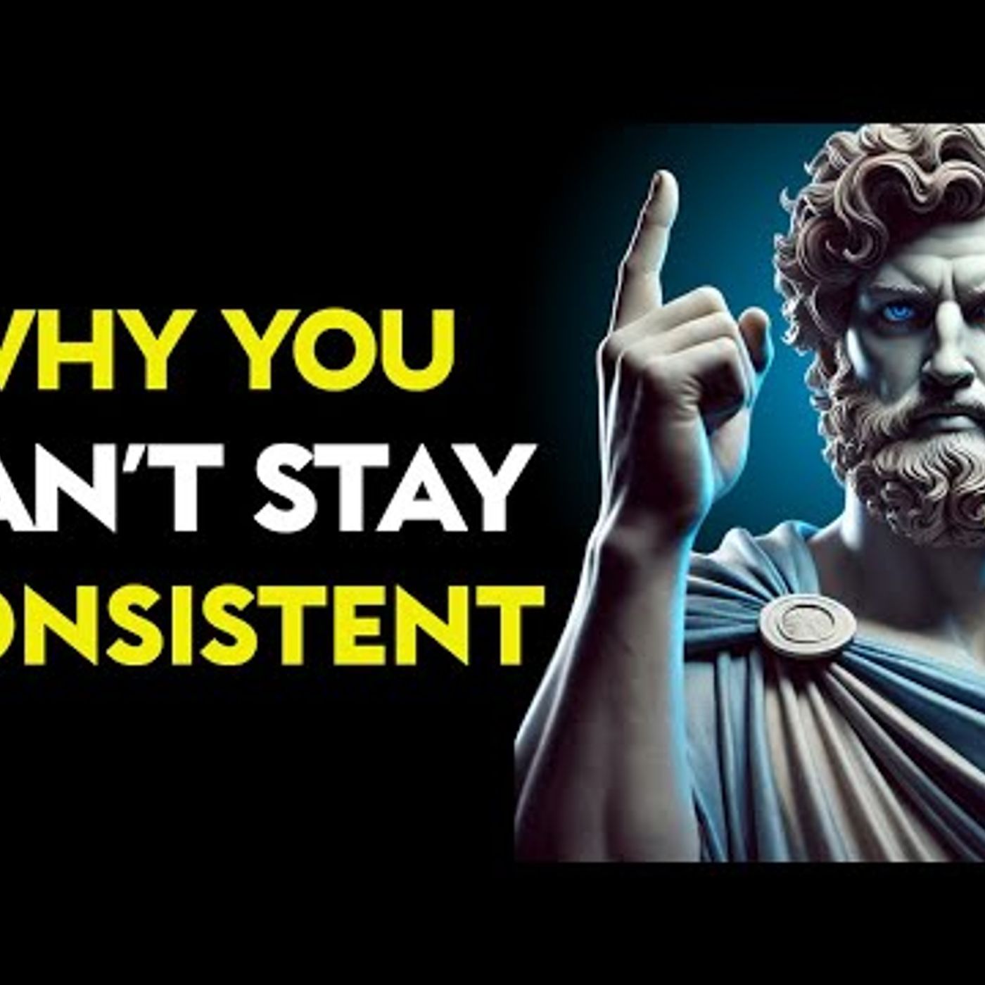 Why You Can’t Stay Consistent And How to Fix It _ Stoic habits episode artwork