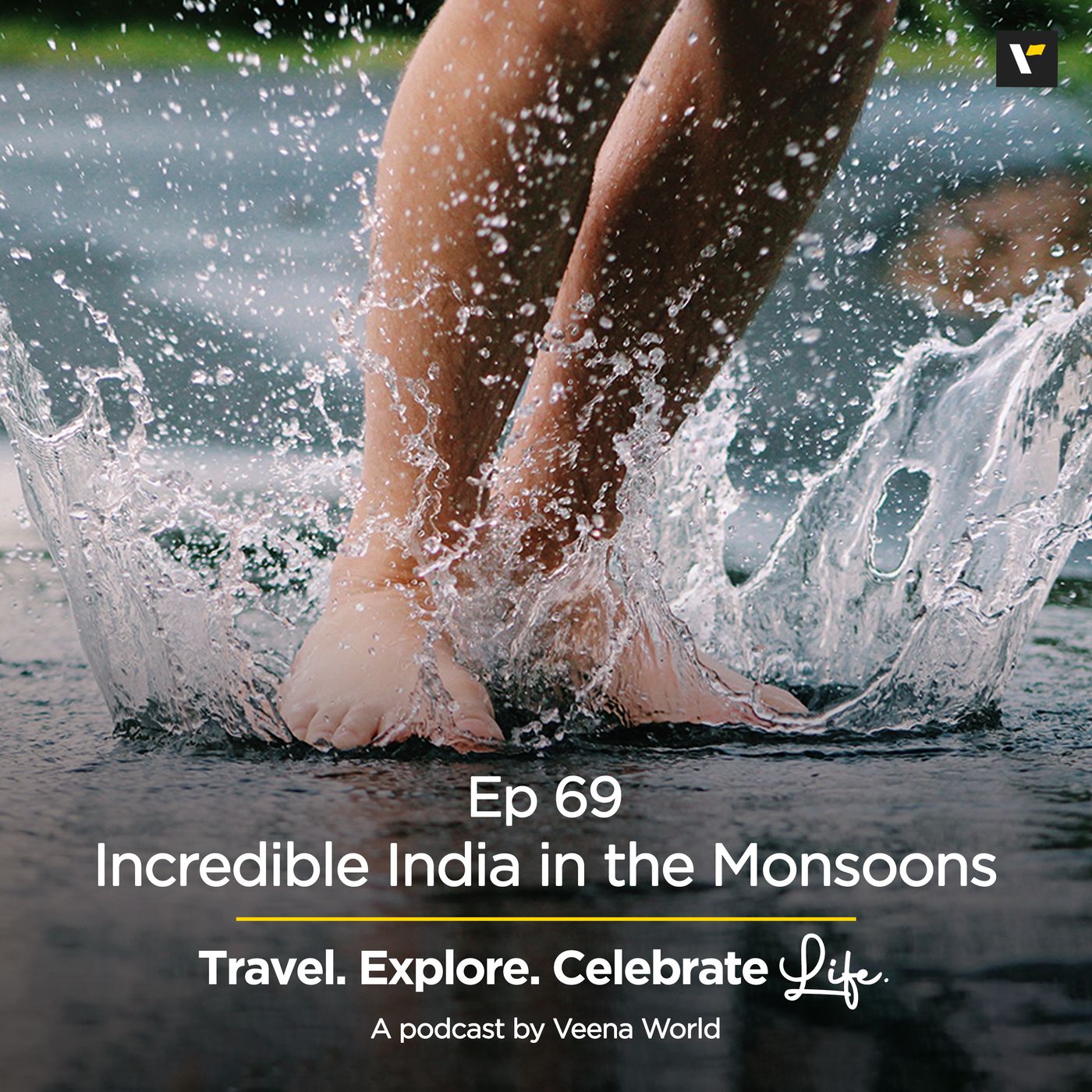 cover of episode 69: Incredible India in the monsoon