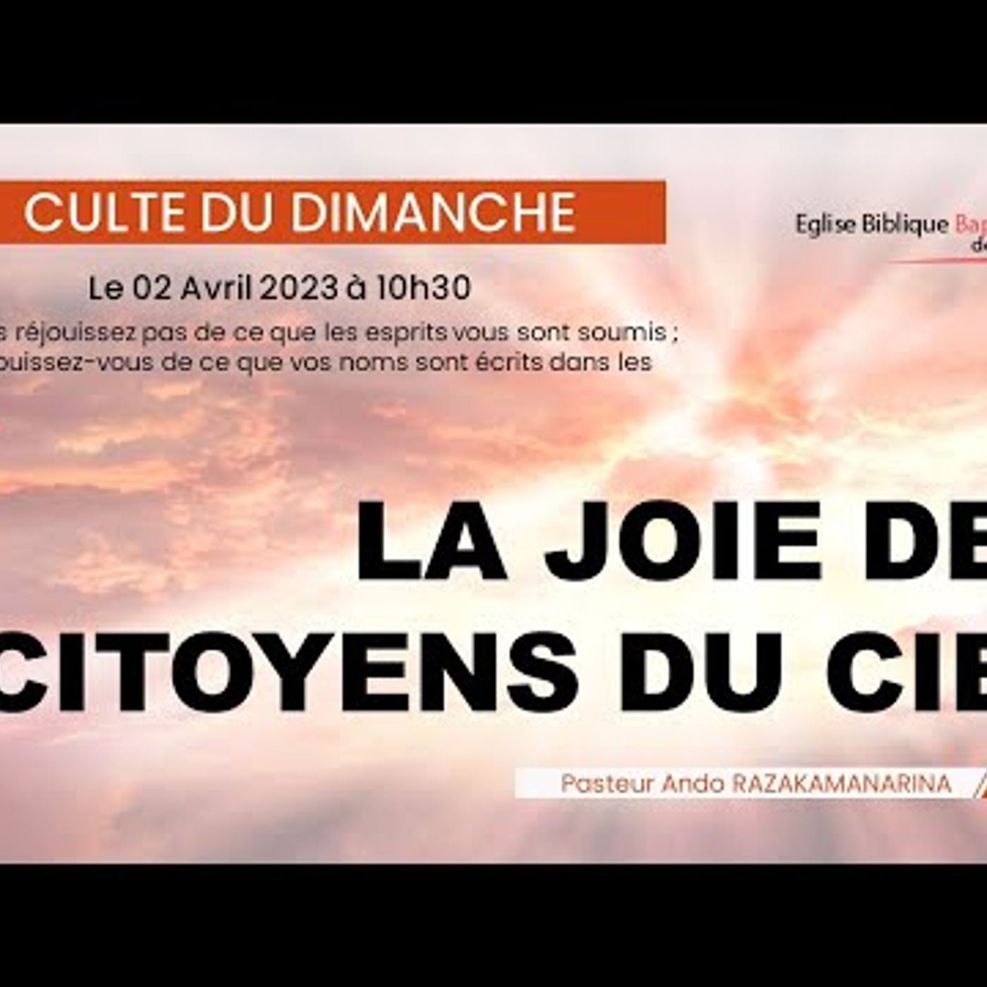 E.B.B.N - La joie des citoyens du ciel