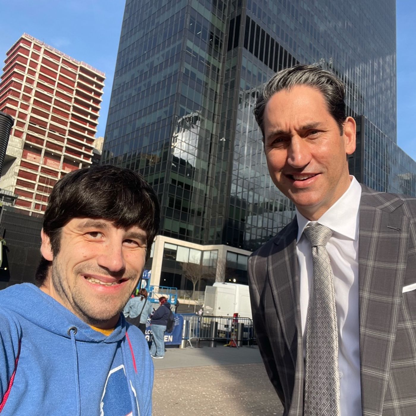 Big East Senior Associate Commissioner Dan Leibovitz Joins OneLegUpAlex Outside Big East Tourney 3-14-25 episode artwork