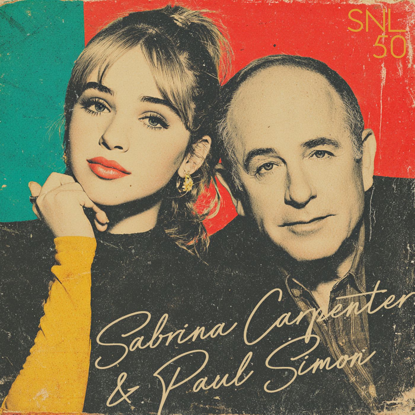 Sabrina Carpenter and Paul Simon: SNL 50