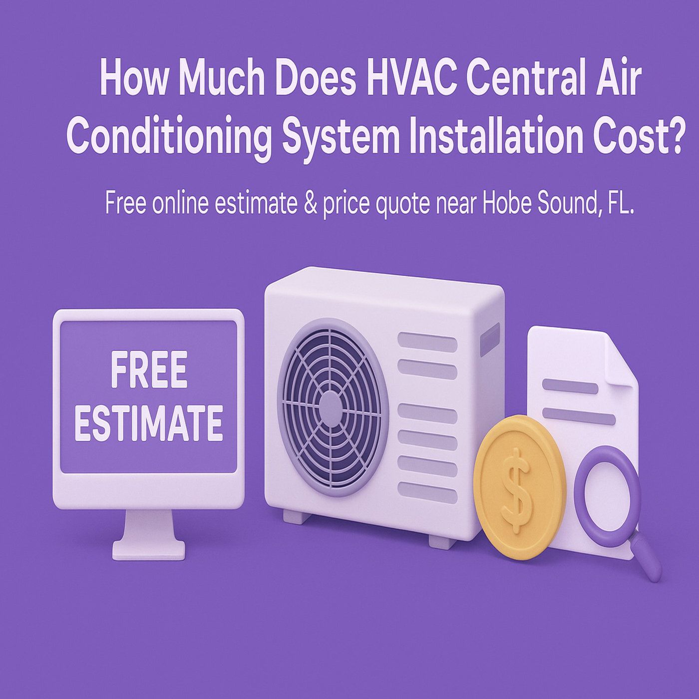 How Much Does HVAC Central Air Conditioning System Installation Cost? Free Online Estimate & Price Quote Near Hobe Sound FL episode artwork