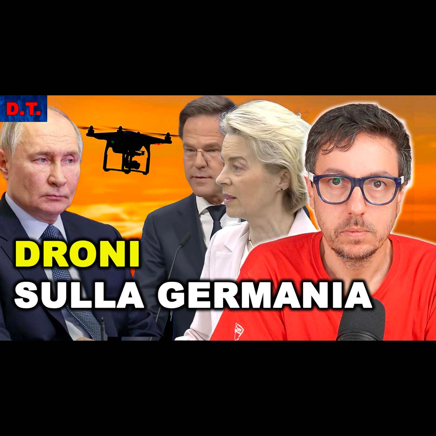 "DRONI RUSSI" IN TUTTA EUROPA, ANCHE IN GERMANIA E LITUANIA