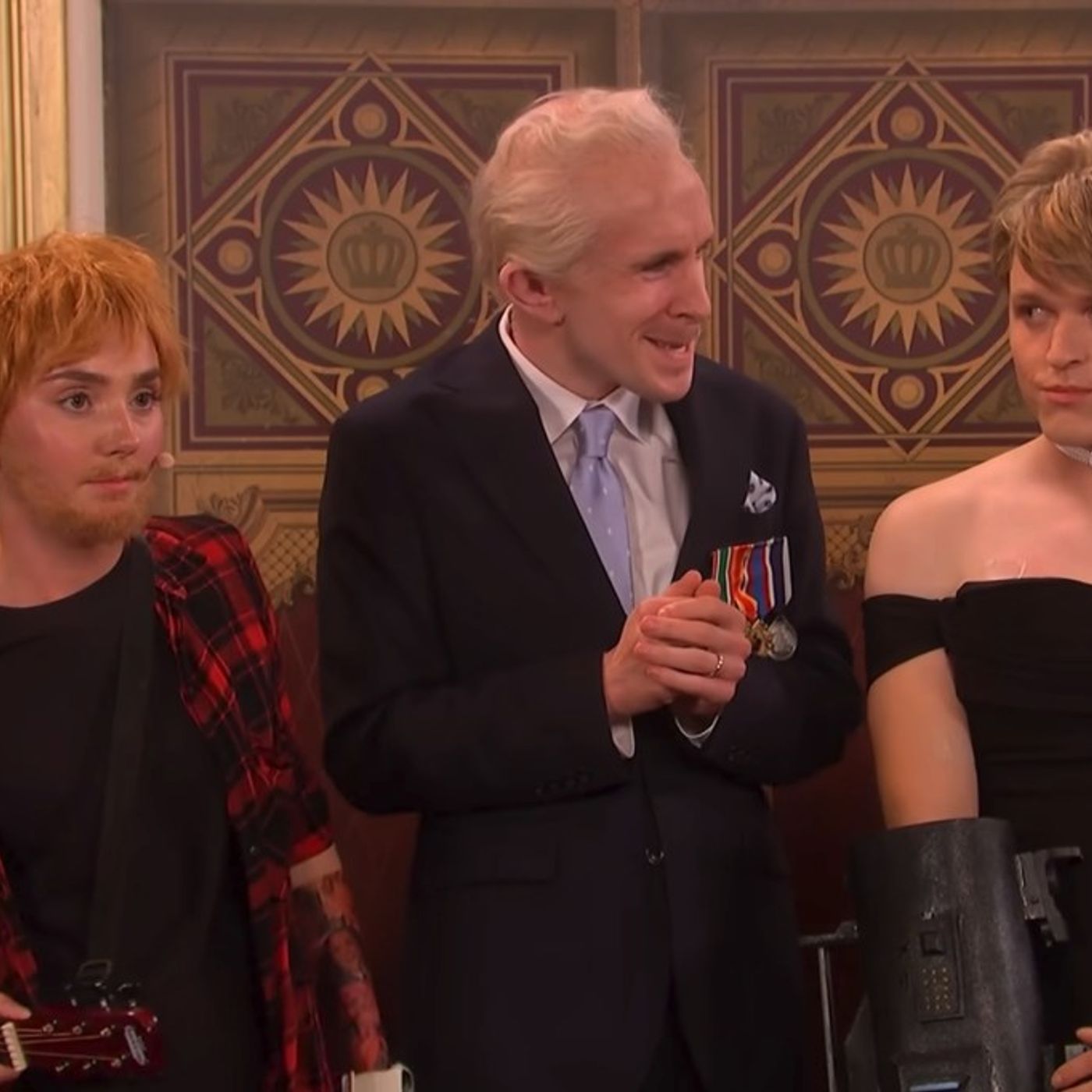 ‘SNL UK’ Cold Open Mocks Ed Sheeran for ‘Sitting on the Fence’ Amid Tour Controversy