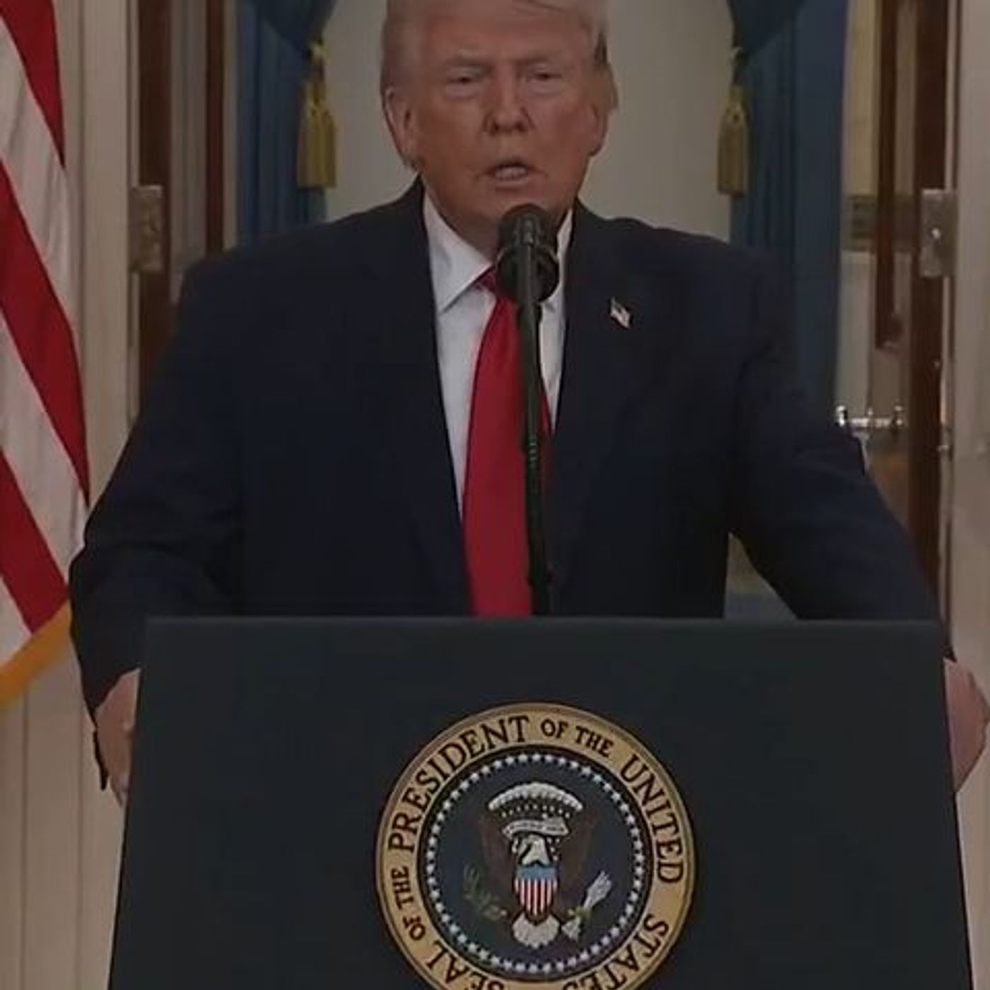 President Donald Trump addressed the nation on the Iran war Wednesday evening during prime time. episode artwork