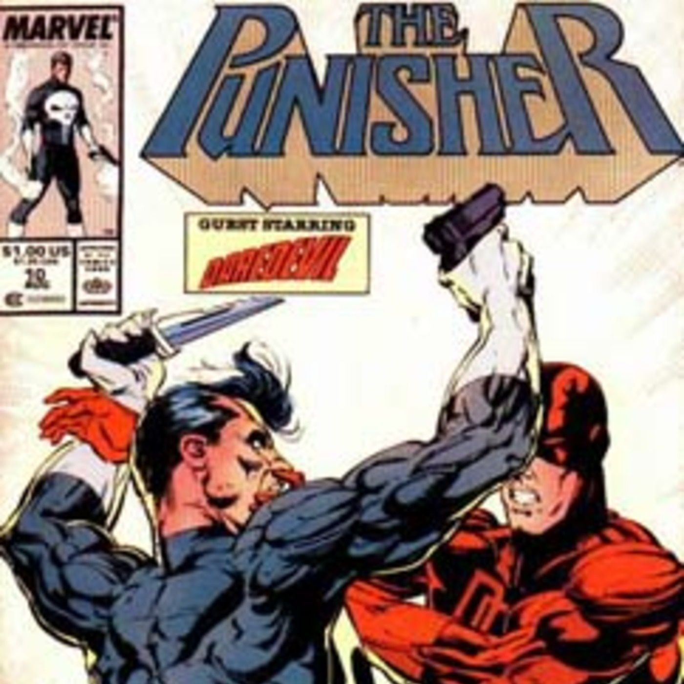 The Source Material War Journal - Episode 6- The Punisher vol. 2 #10 and Daredevil #257 episode artwork