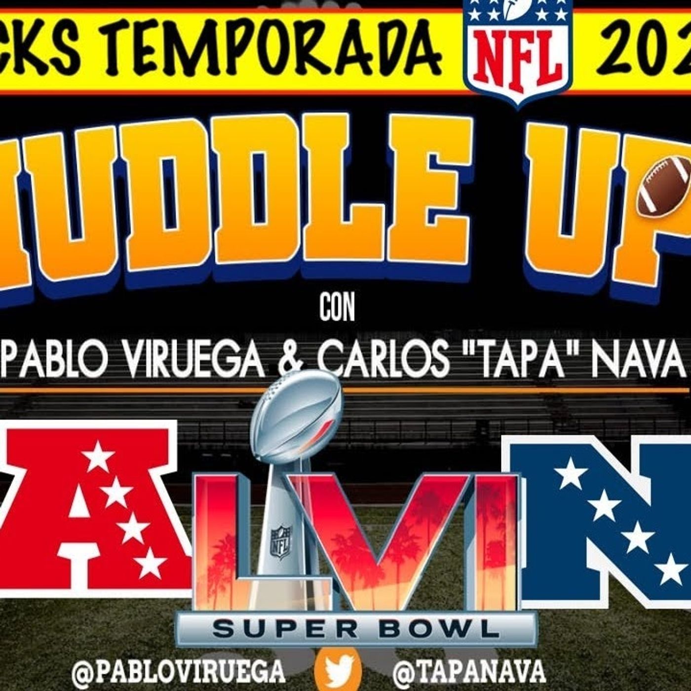 #HuddleUP Pronósticos #NFL 2021 Ganador Super Bowl con @TapaNava y @PabloViruega #HuddleUP Pronósticos #NFL 2021 Ganador Super Bowl con @TapaNava y @PabloViruega