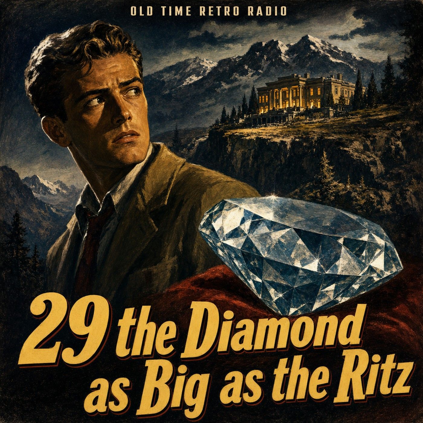 Escape - "29 the Diamond as Big as the Ritz" (Old Time Radio) episode artwork