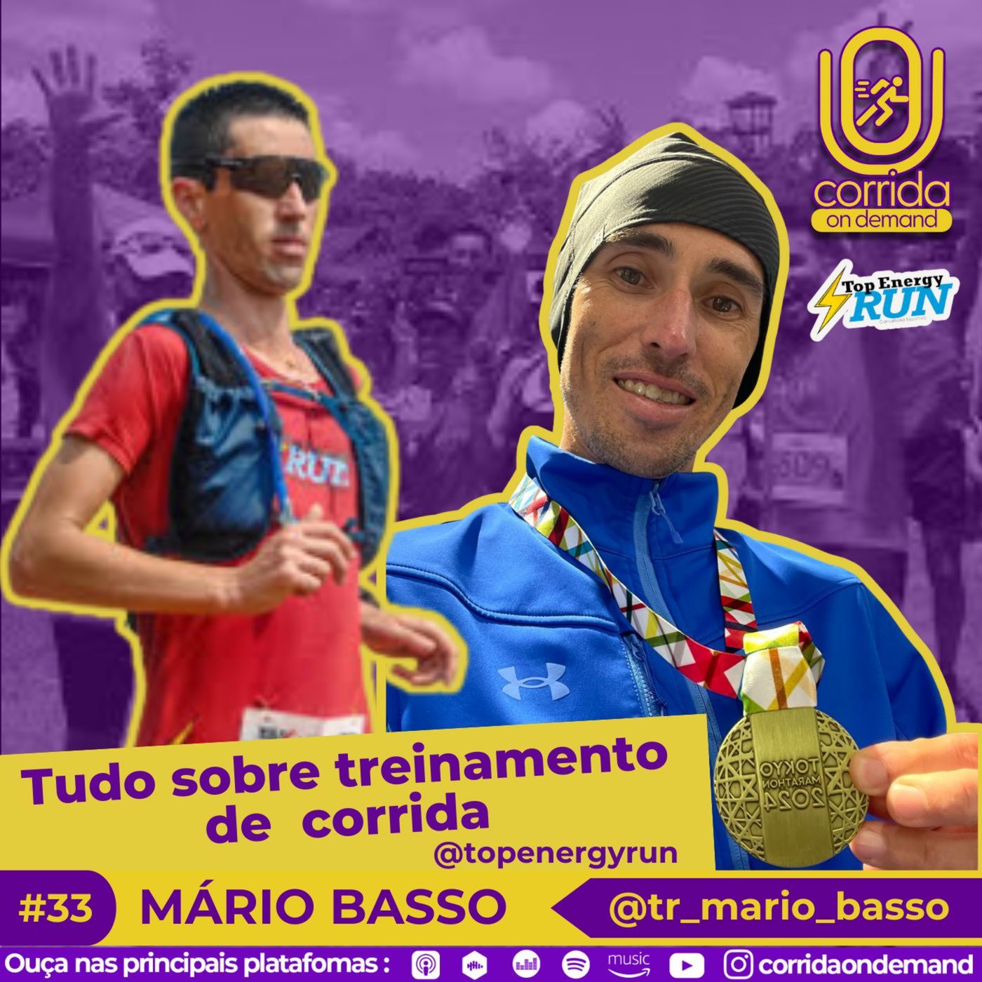 #33 - Tudo sobre treinamento de corrida com Mario Basso episode artwork