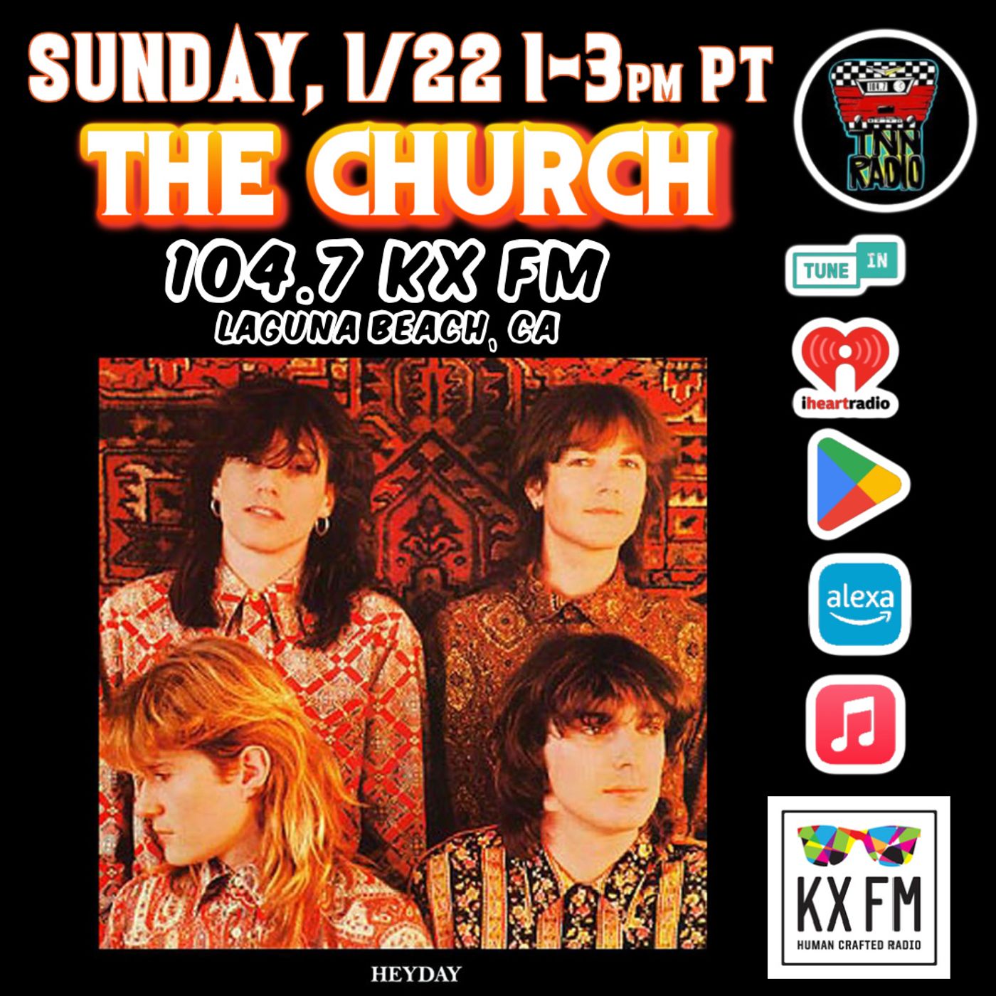 TNN RADIO | January 22, 2023 with The Church episode artwork
