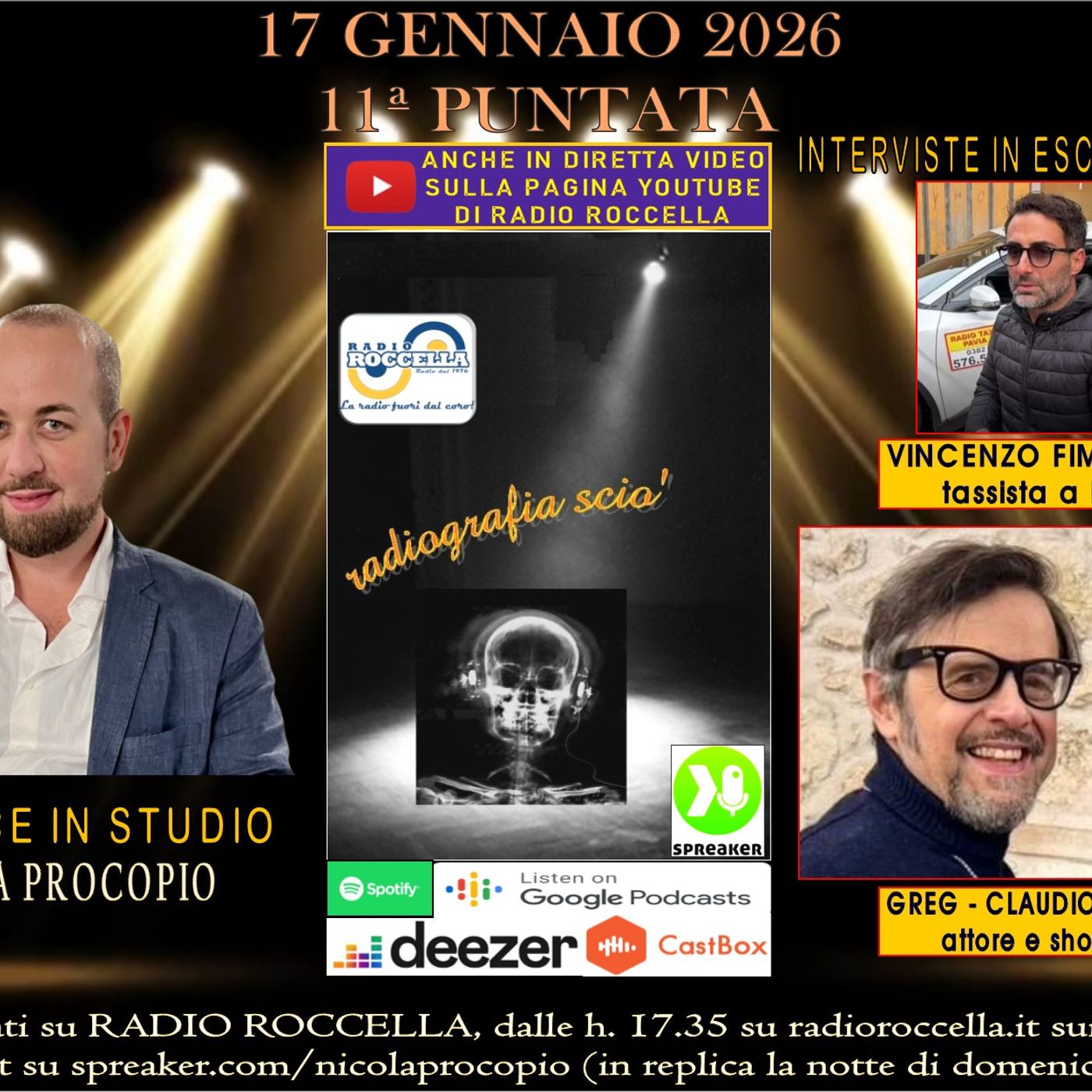 Radiografia Scio' - N.11 del 17-01-2026