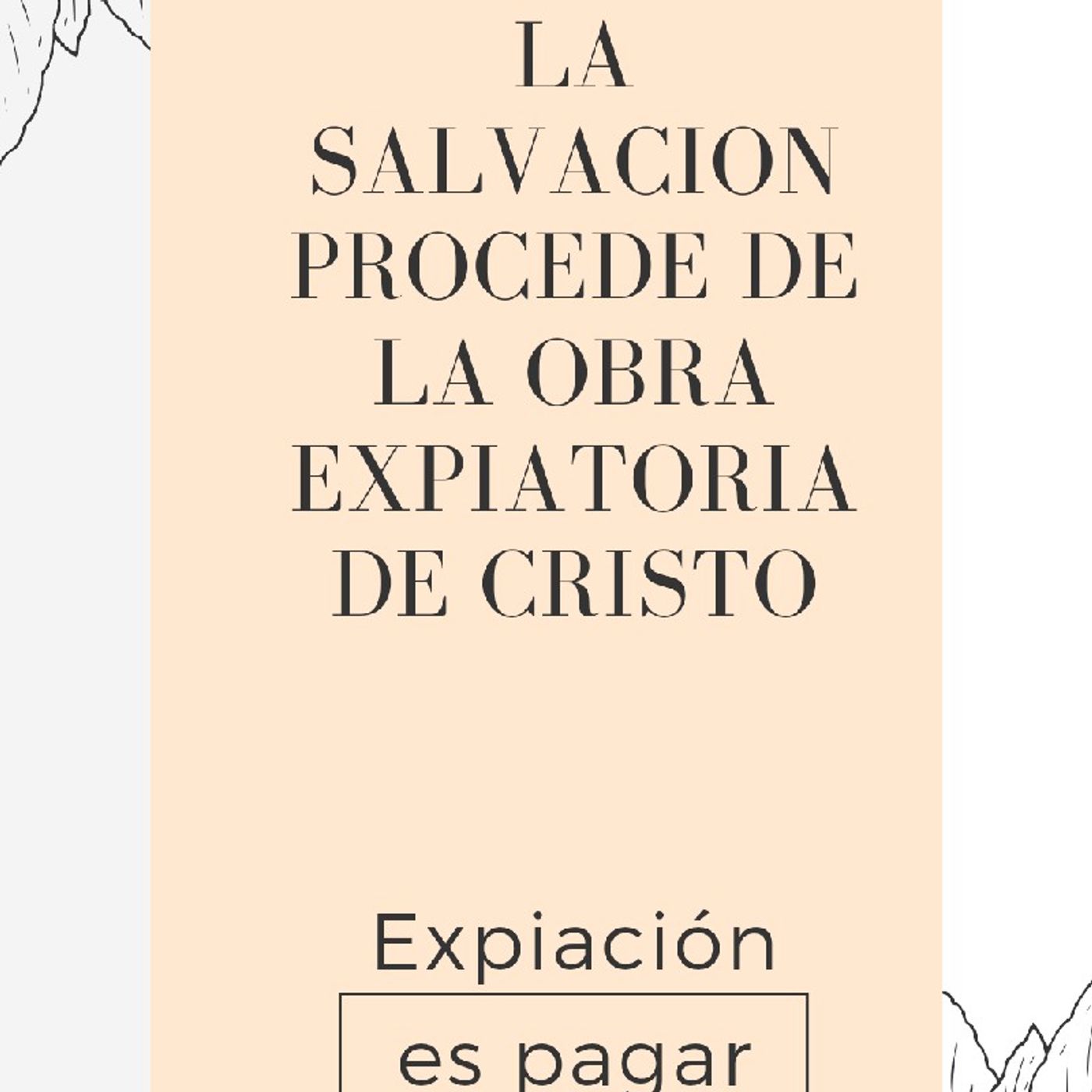 Salvación Se Escribe Con C De Cristo
