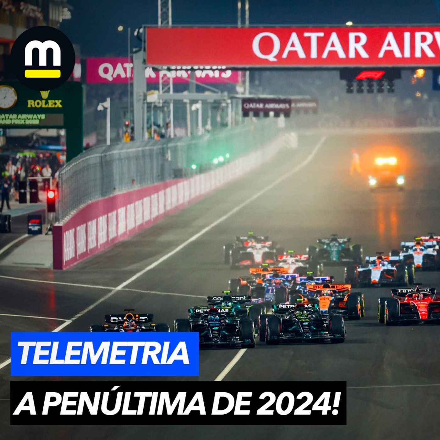 Rico Penteado projeta GP do Catar, título de construtores e pneus Pirelli: novo fiasco? | Telemetria episode artwork