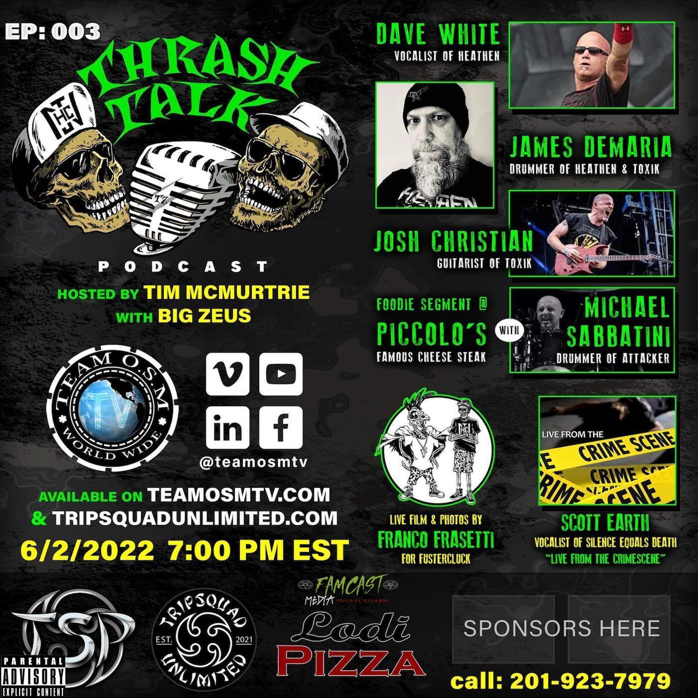 Thrash Talk Promo episode artwork