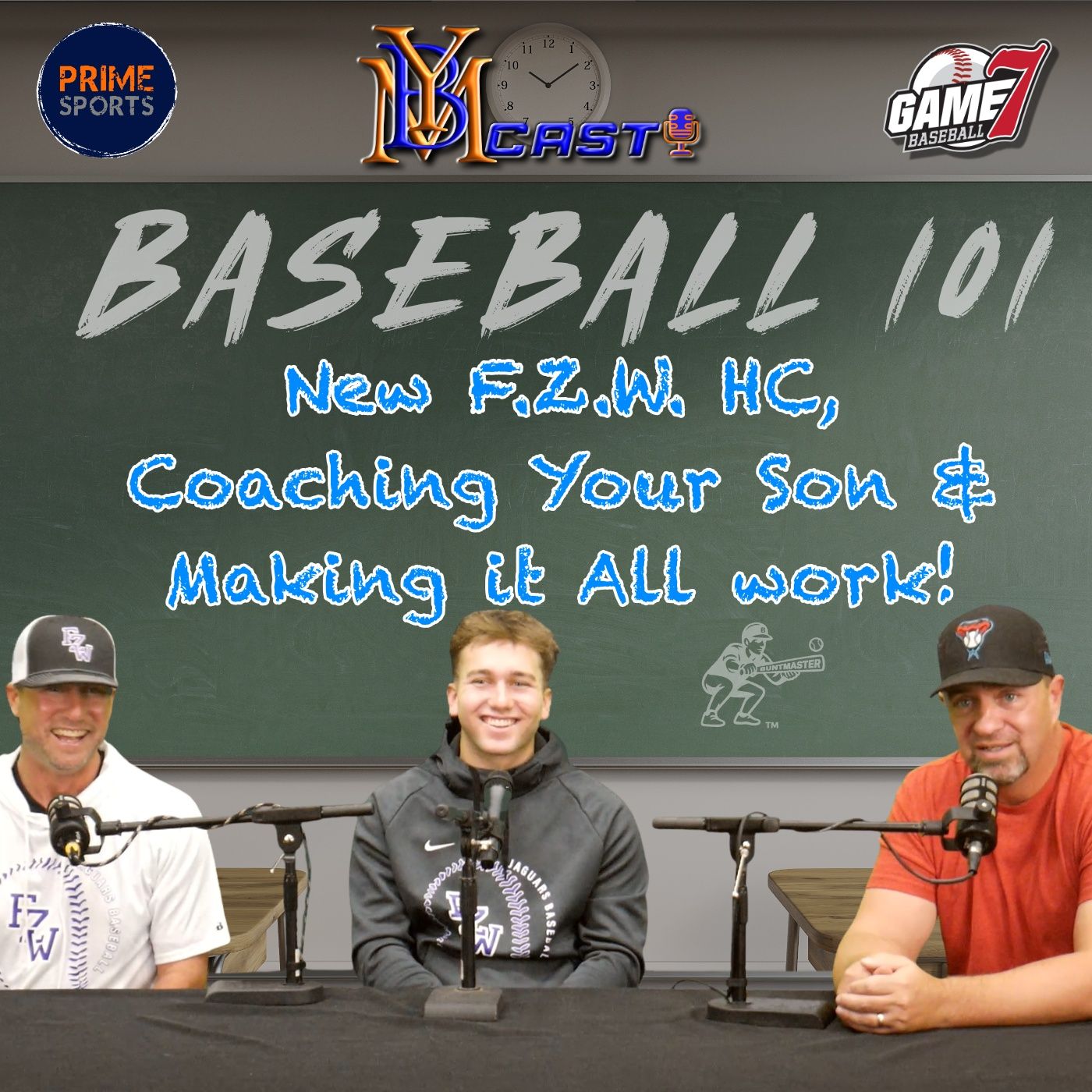 Baseball 101 | Taking the HC at FZW, Coaching Your Son & Making It All Work w/ The Sissoms | YBMcast episode artwork